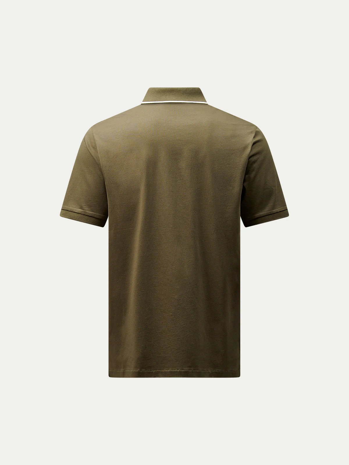 Peckham Rye Mercerised Cotton Tipped Sea Turtle Polo Shirt - Image 9