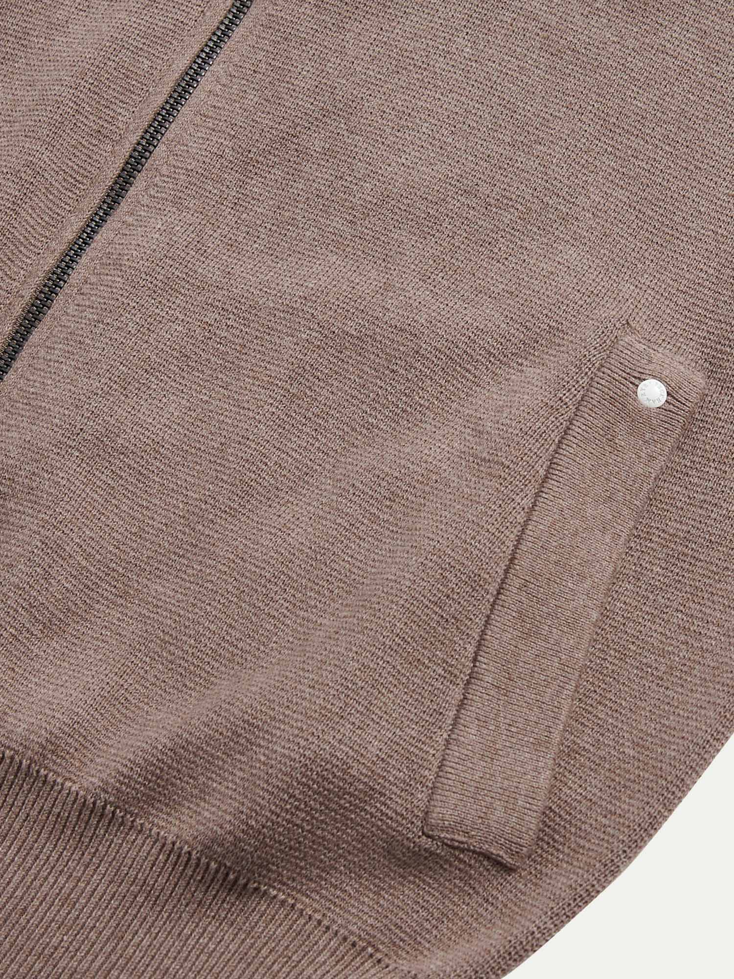 Peckham Rye Milano Knit Iron Zip-Up Hoodie - Image 9