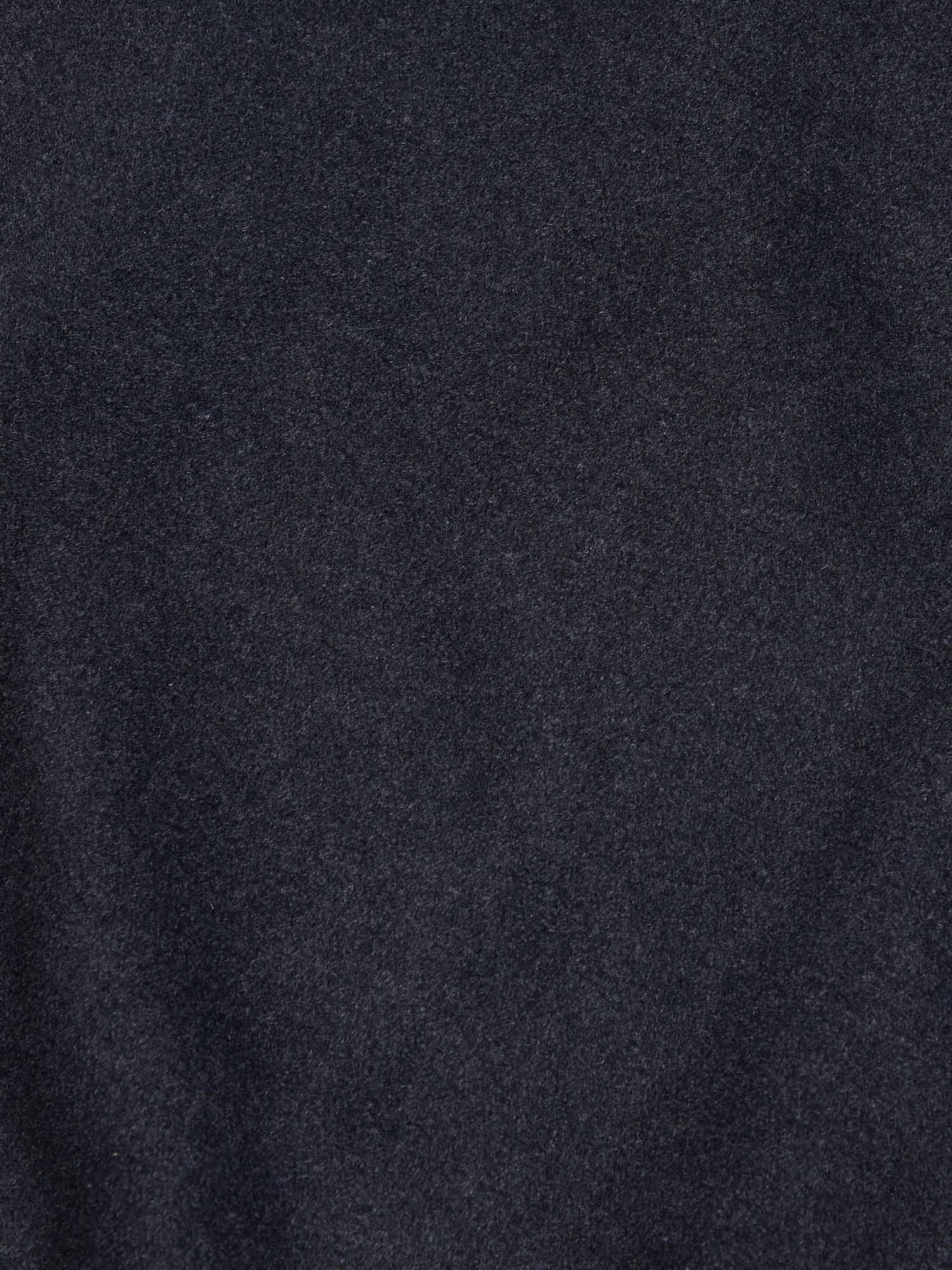 Peckham Rye Wool Blend Dark Sapphire Navy Padded Parka Jacket - Image 14