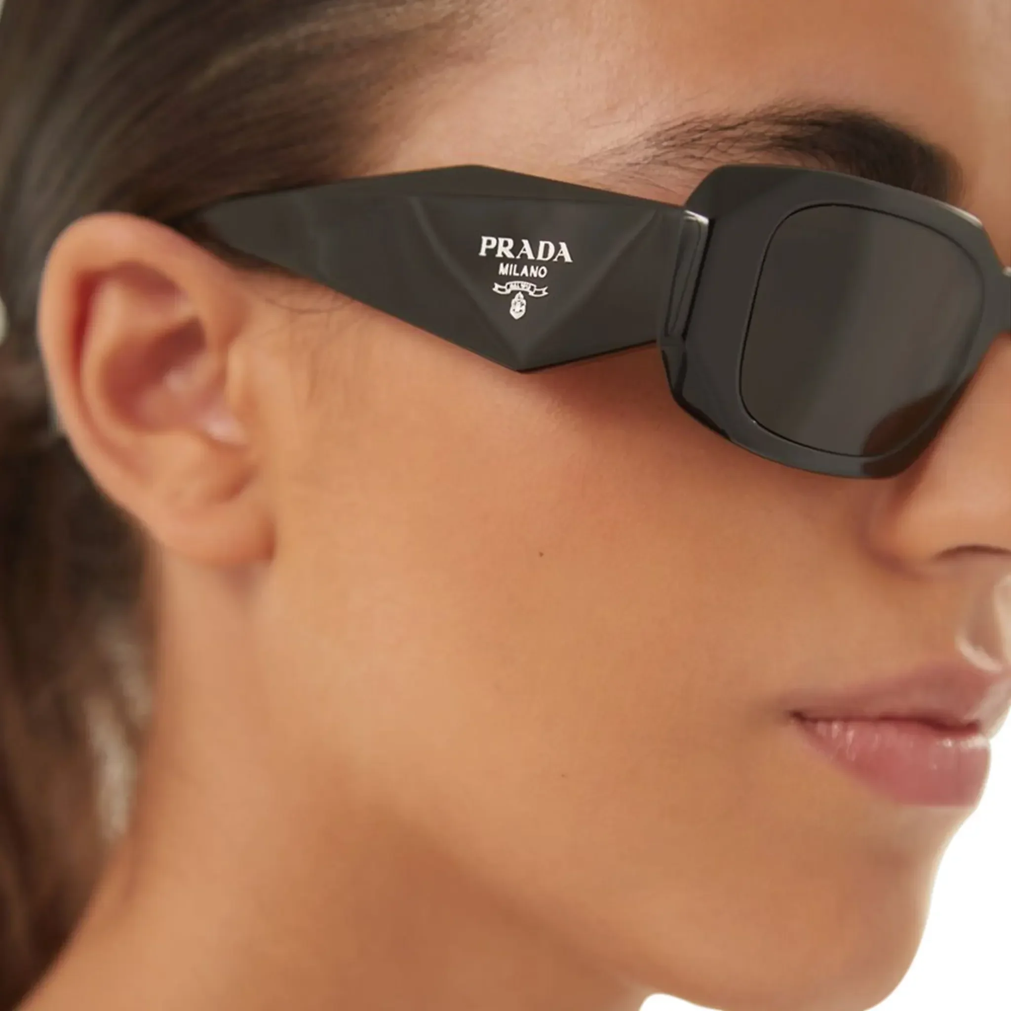 Prada PR 17WS 1AB5S0 Symbole Black Sunglasses - Image 5