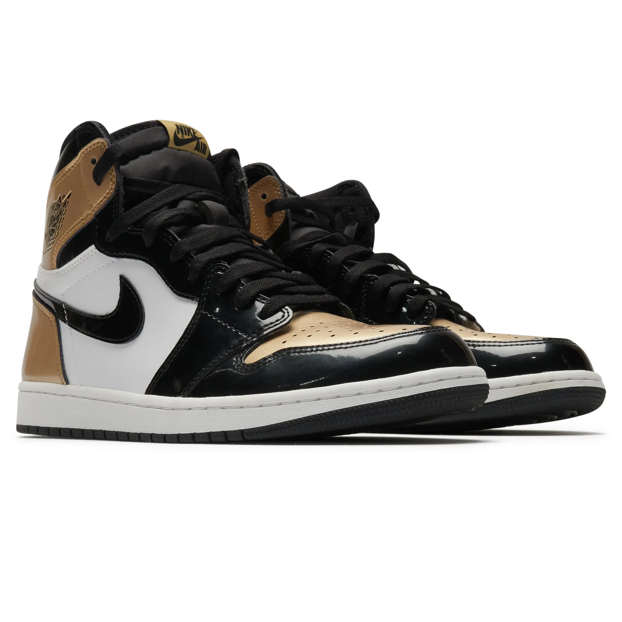 Preloved - Air Jordan 1 Retro High NRG Patent Gold Toe - Image 2