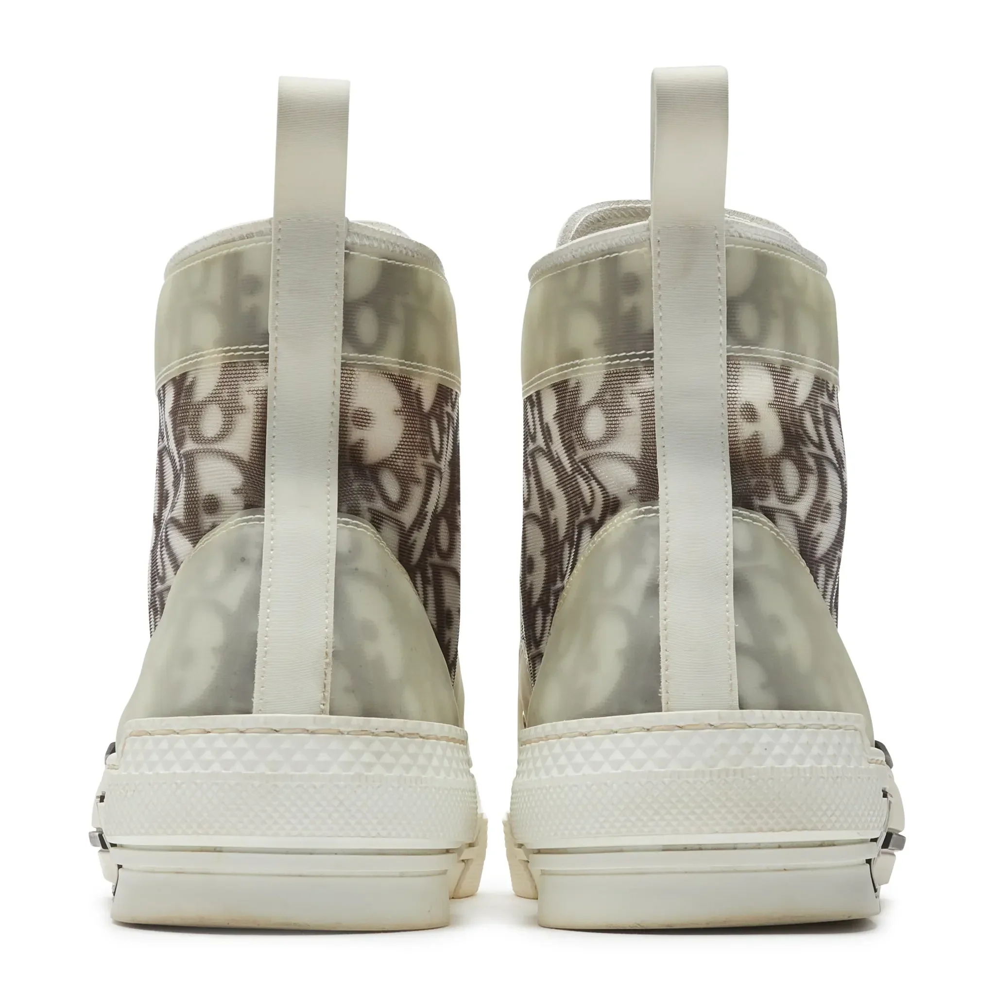 Preloved - Dior B23 Dior Oblique High White Sneaker - Image 3