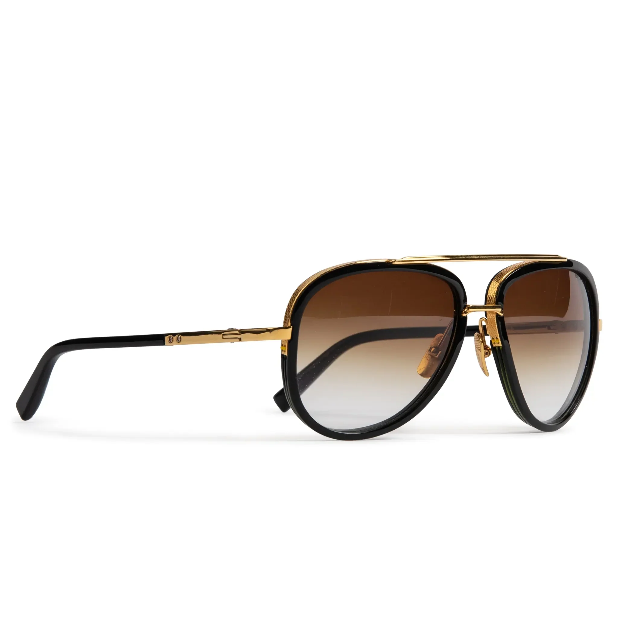 Preloved - Dita Eyewear Mach Two Black Gold Sunglasses - Image 2