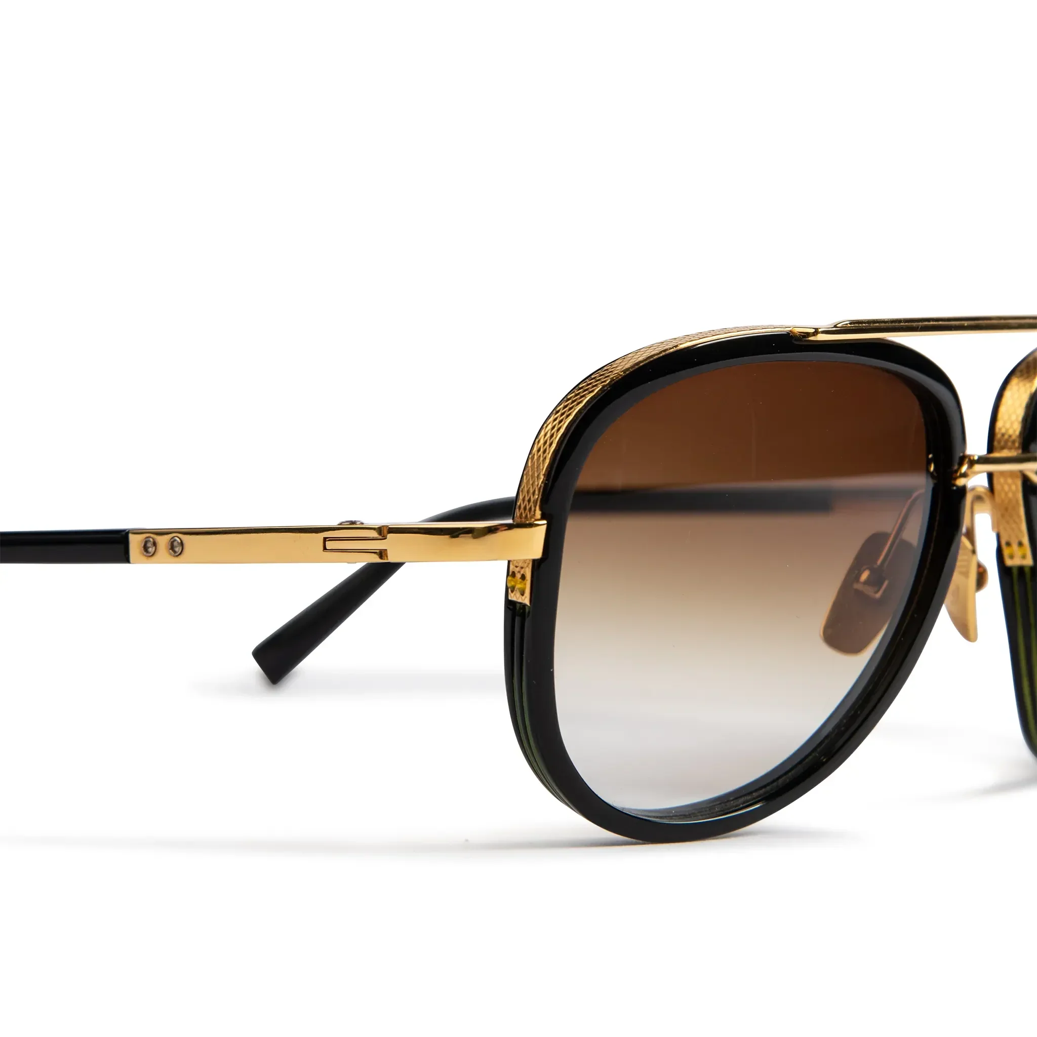 Preloved - Dita Eyewear Mach Two Black Gold Sunglasses - Image 4