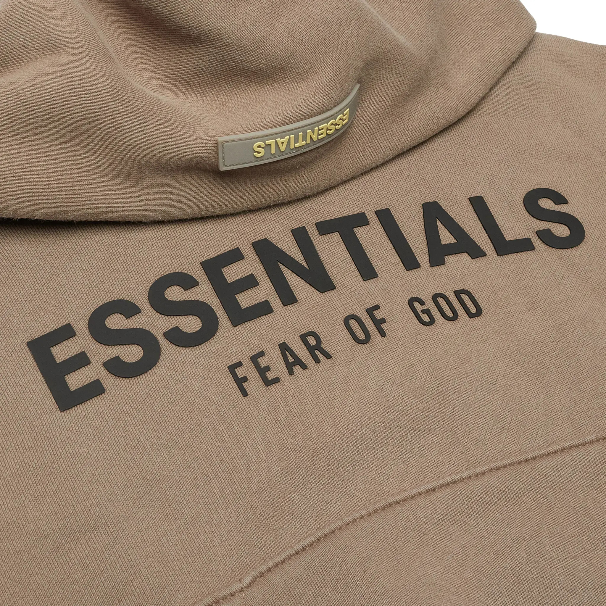Preloved - Fear Of God Essentials Kids Taupe Hoodie - Image 3