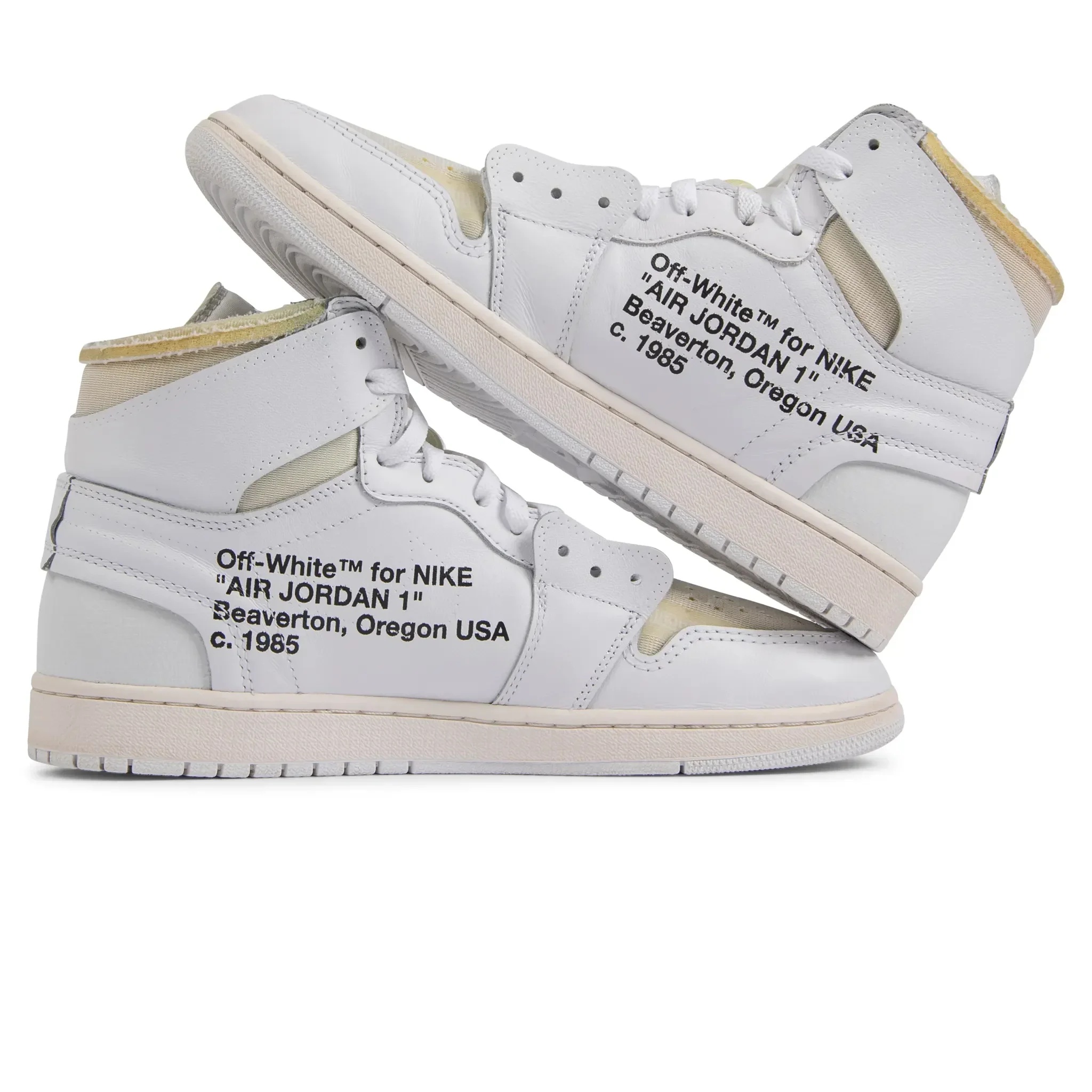Preloved - Off-White x Air Jordan 1 Retro High OG White - Image 6