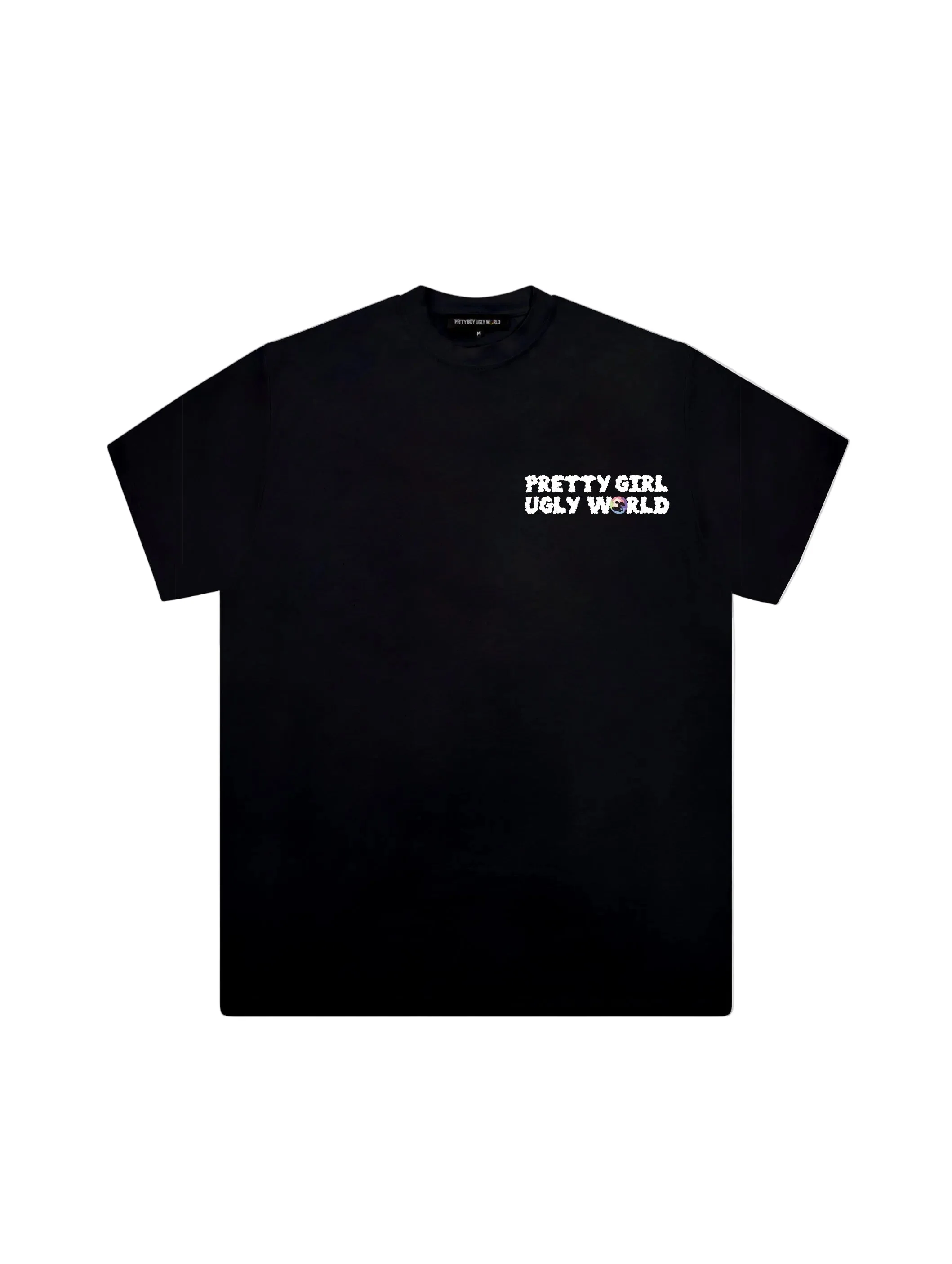 Pretty Girl Ugly World Black T-Shirt