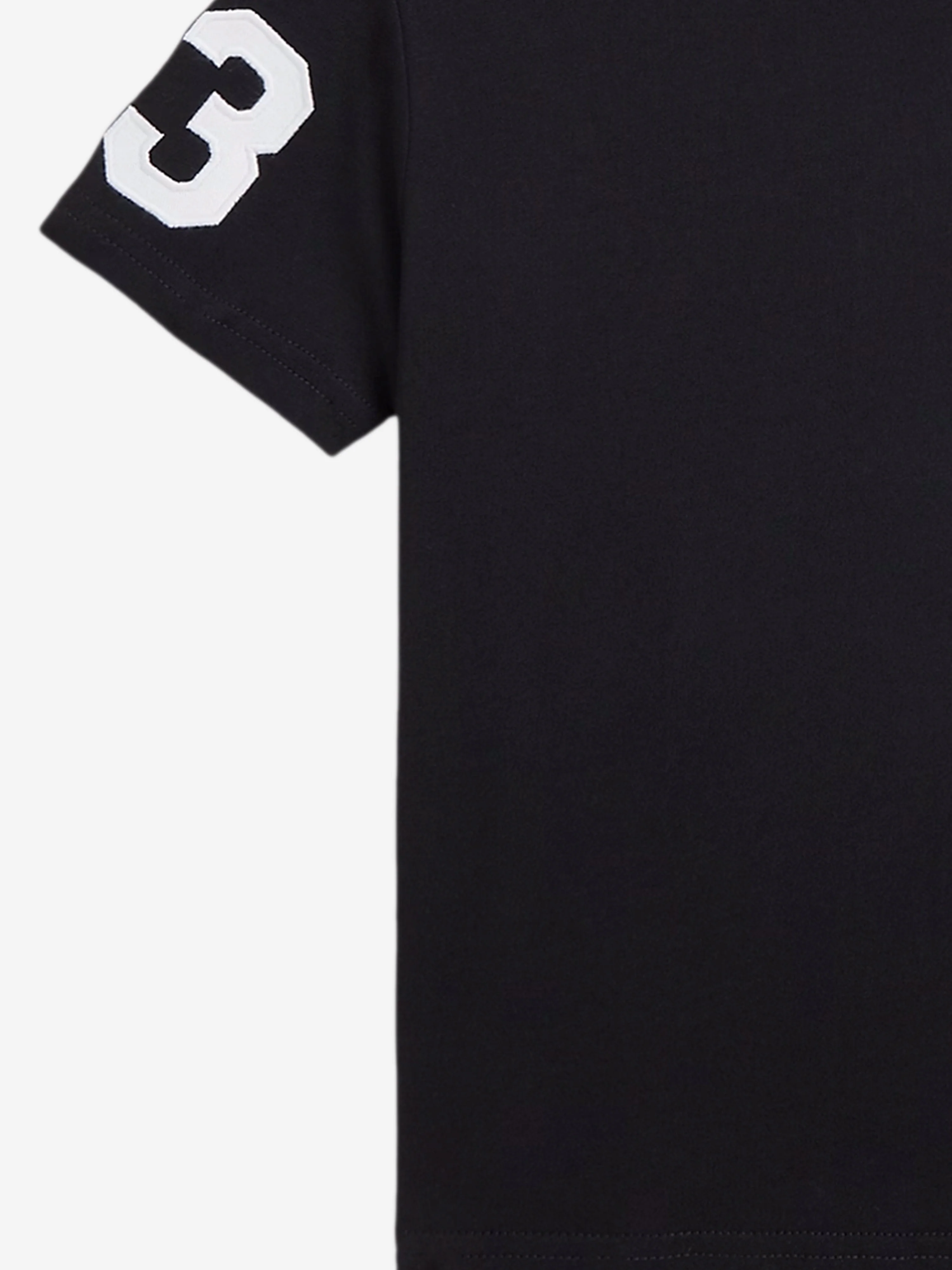 Ralph Lauren Logo Boys Black T-Shirt - Image 4