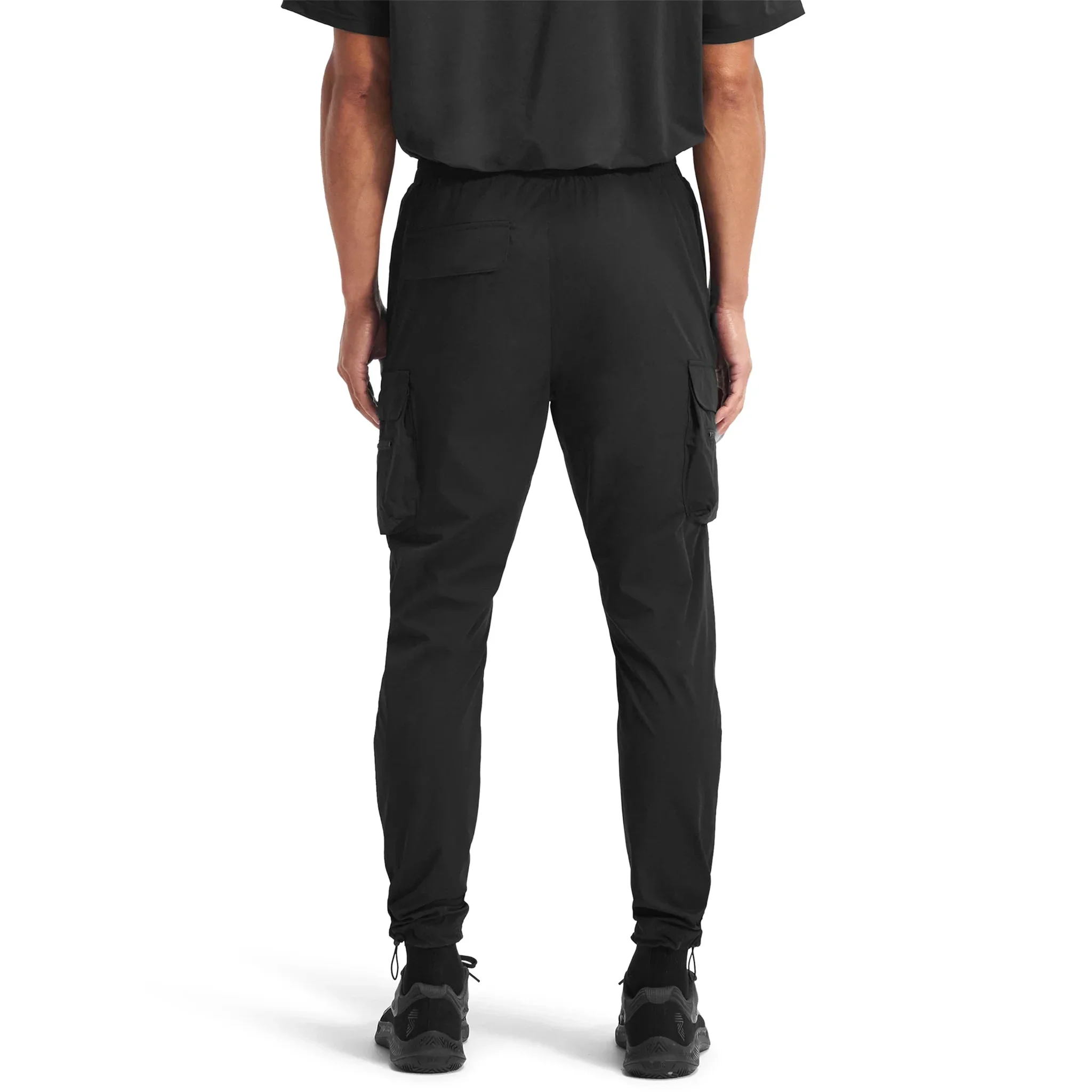 Represent 247 Black Cargo Pants - Image 2