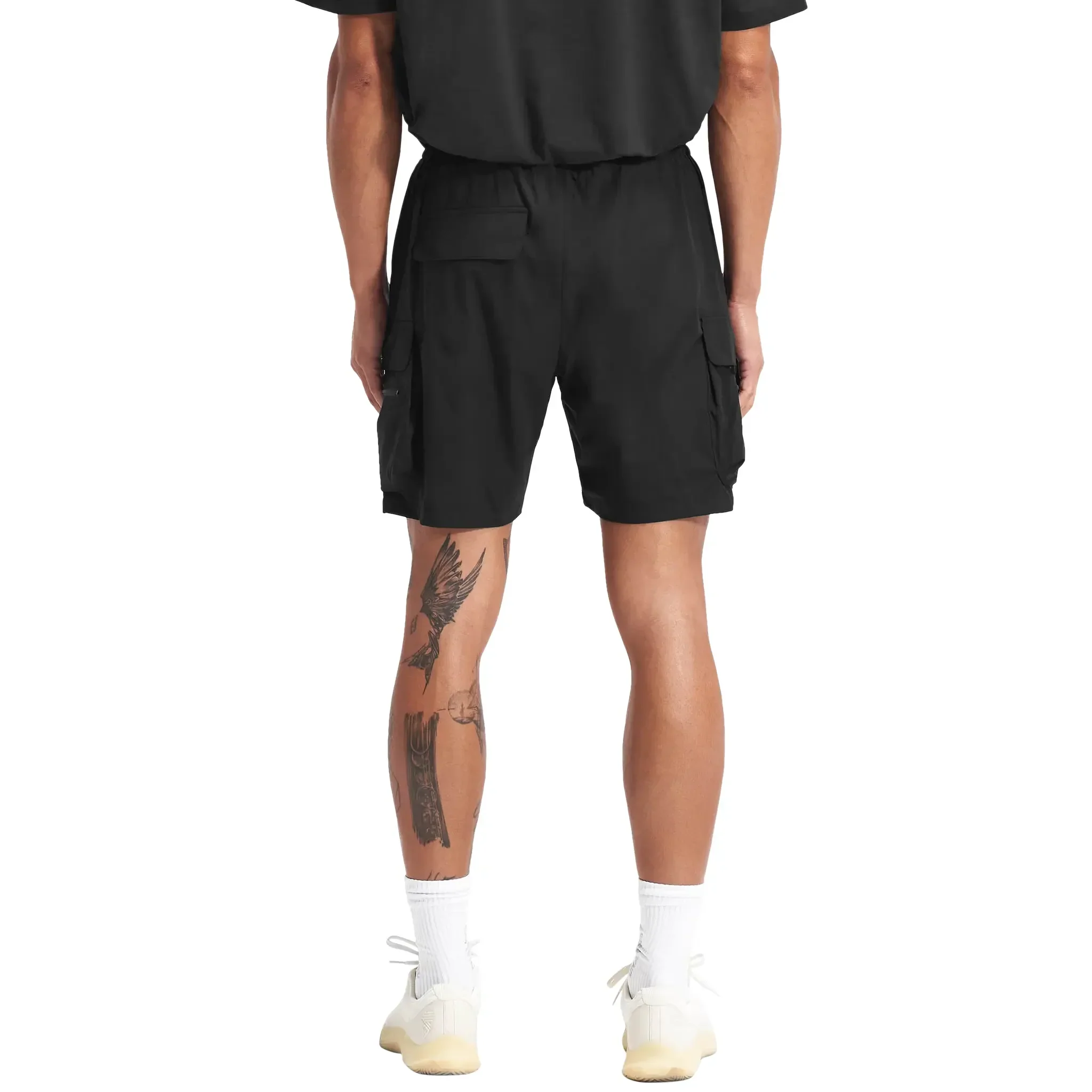 Represent 247 Black Shorts - Image 2