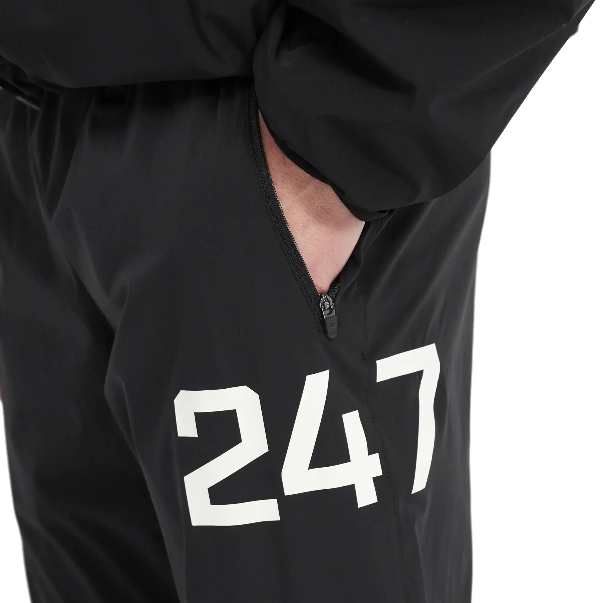 Represent 247 Jet Black Training Pants - Image 6