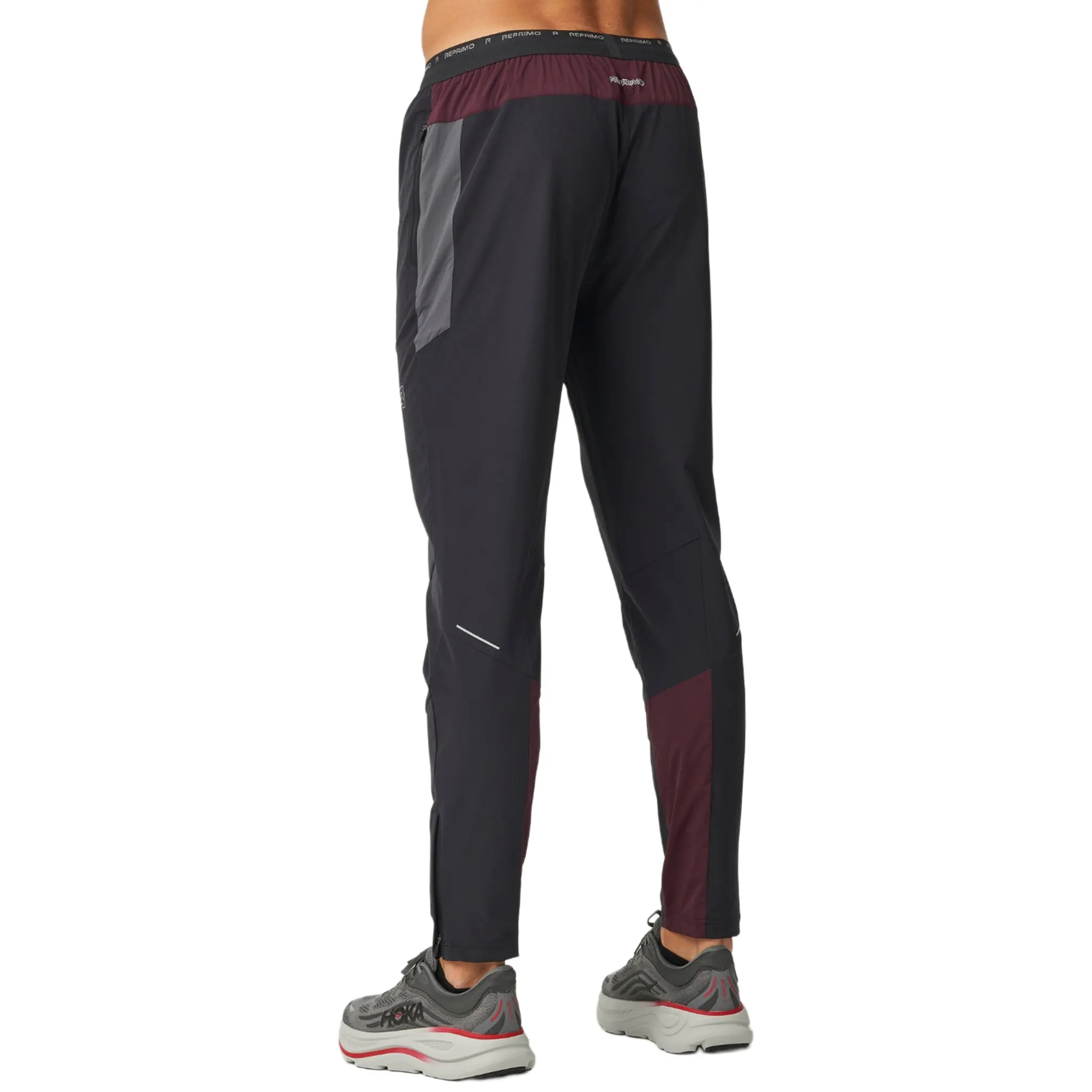 Reprimo Impact Burgundy Obsidian Track Pants - Image 2