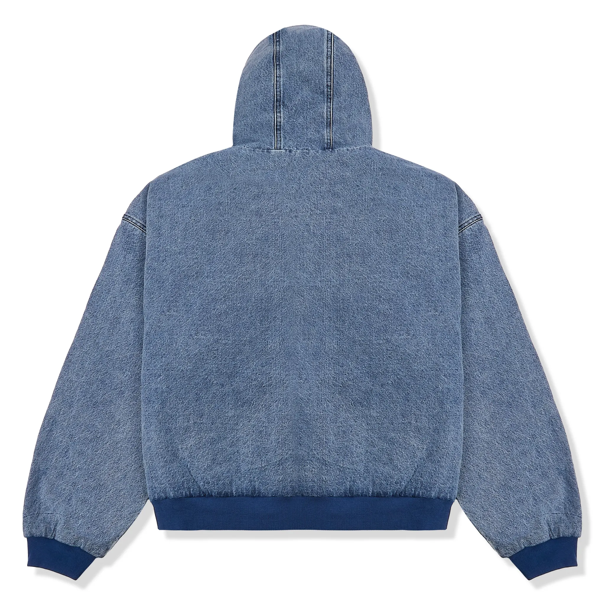 Samuel Bailey Hooded Denim Blue Jacket - Image 2