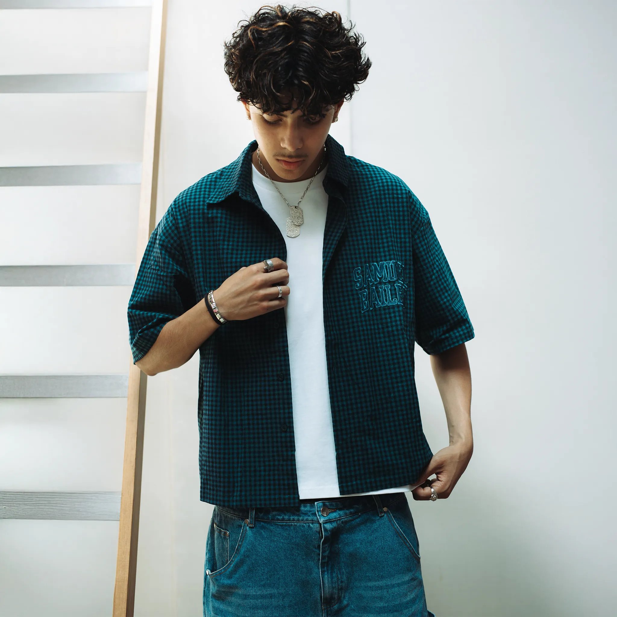 Samuel Bailey SB Studio Green Shirt - Image 3