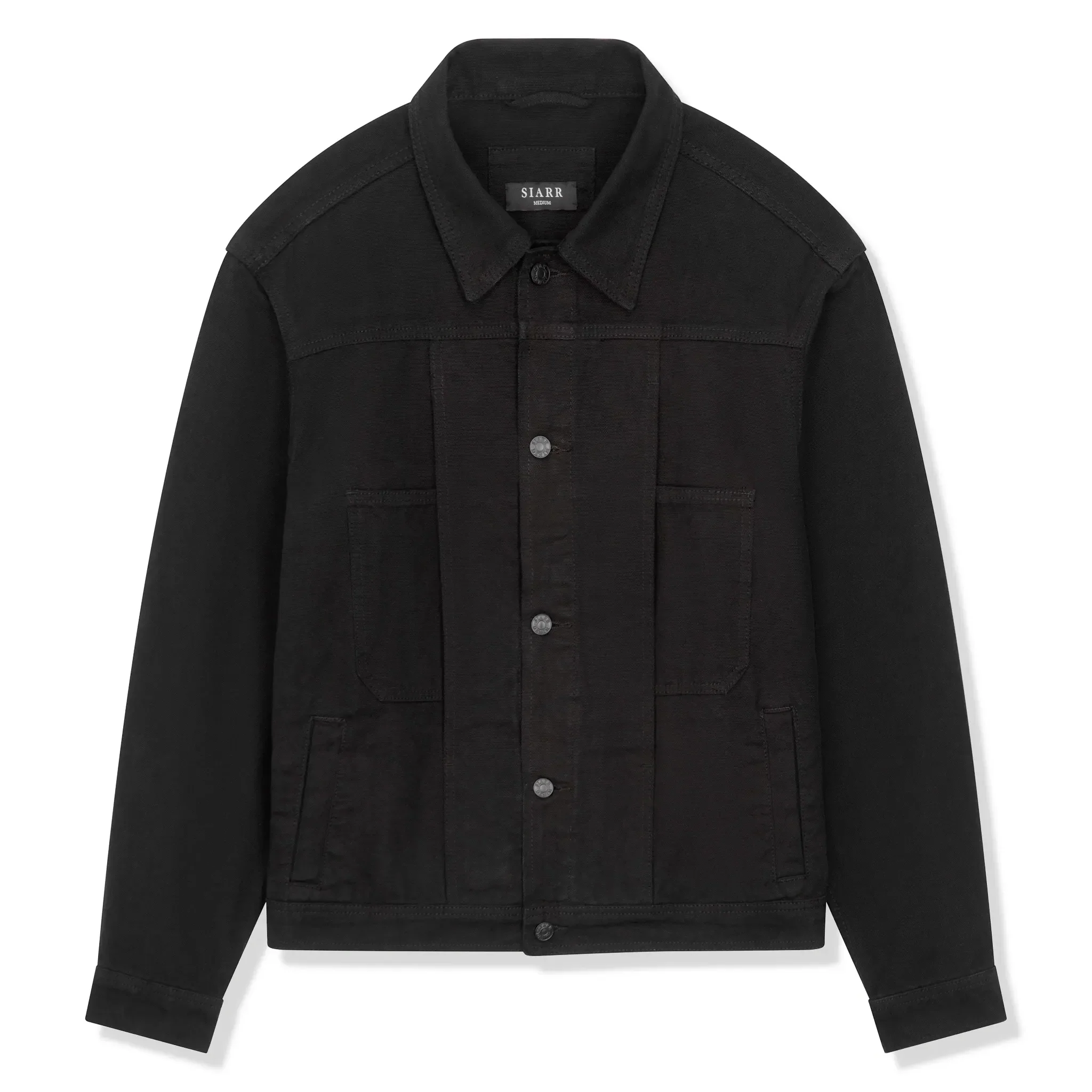 SIARR Black Denim Jacket & Cargo Pants - Image 7
