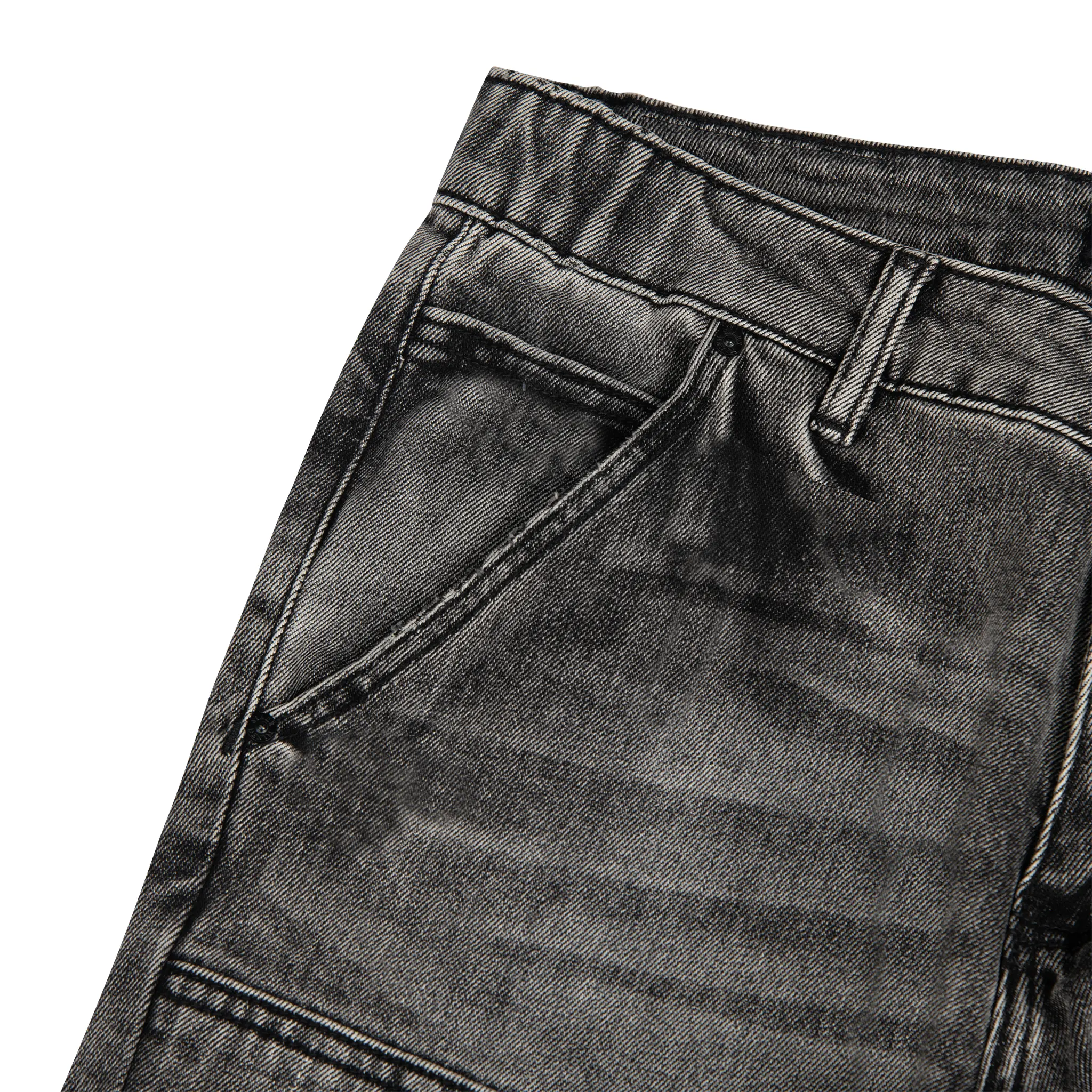 SIARR Carpenter Jeans Dark Grey - Image 6