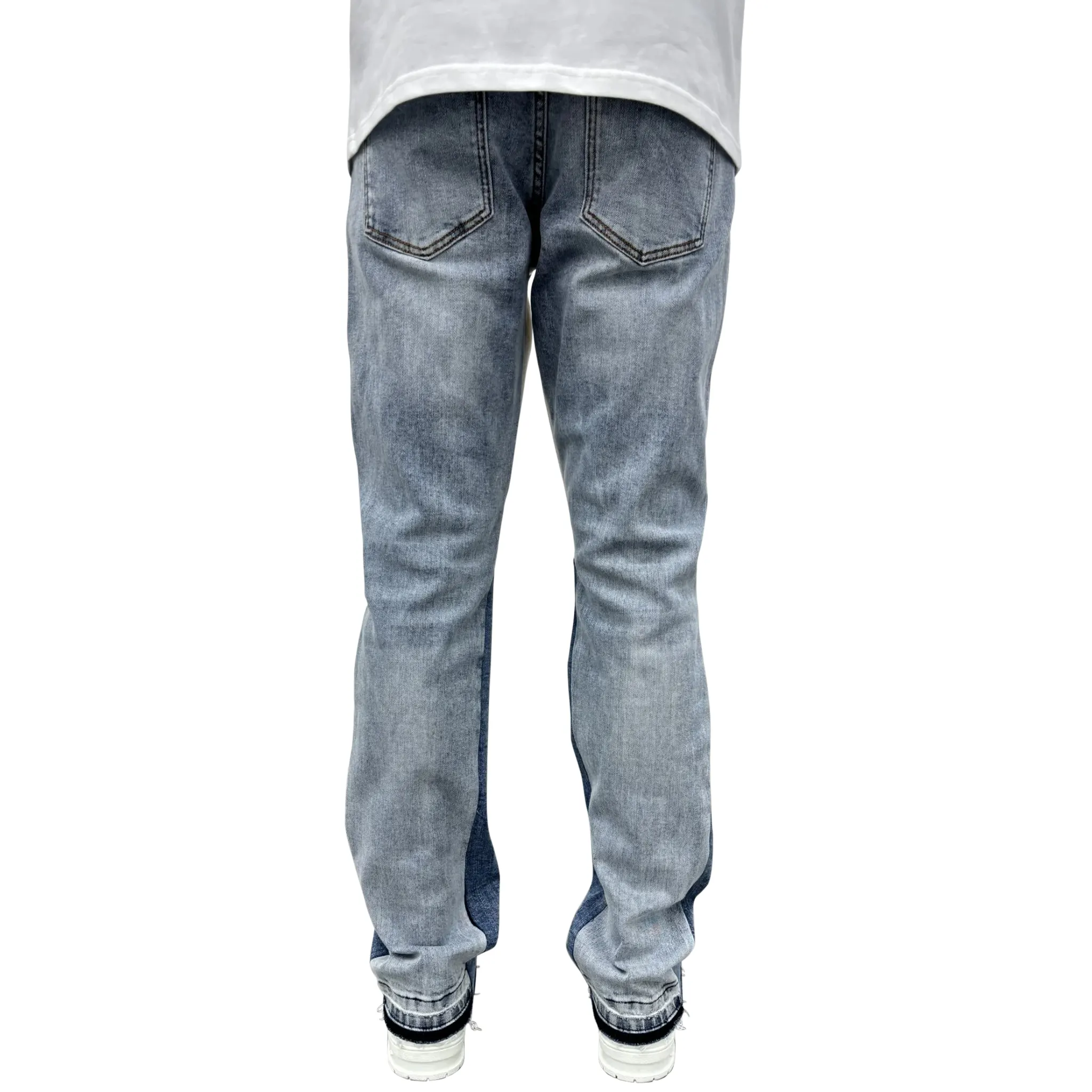 SIARR Flared Jeans Blue - Image 5