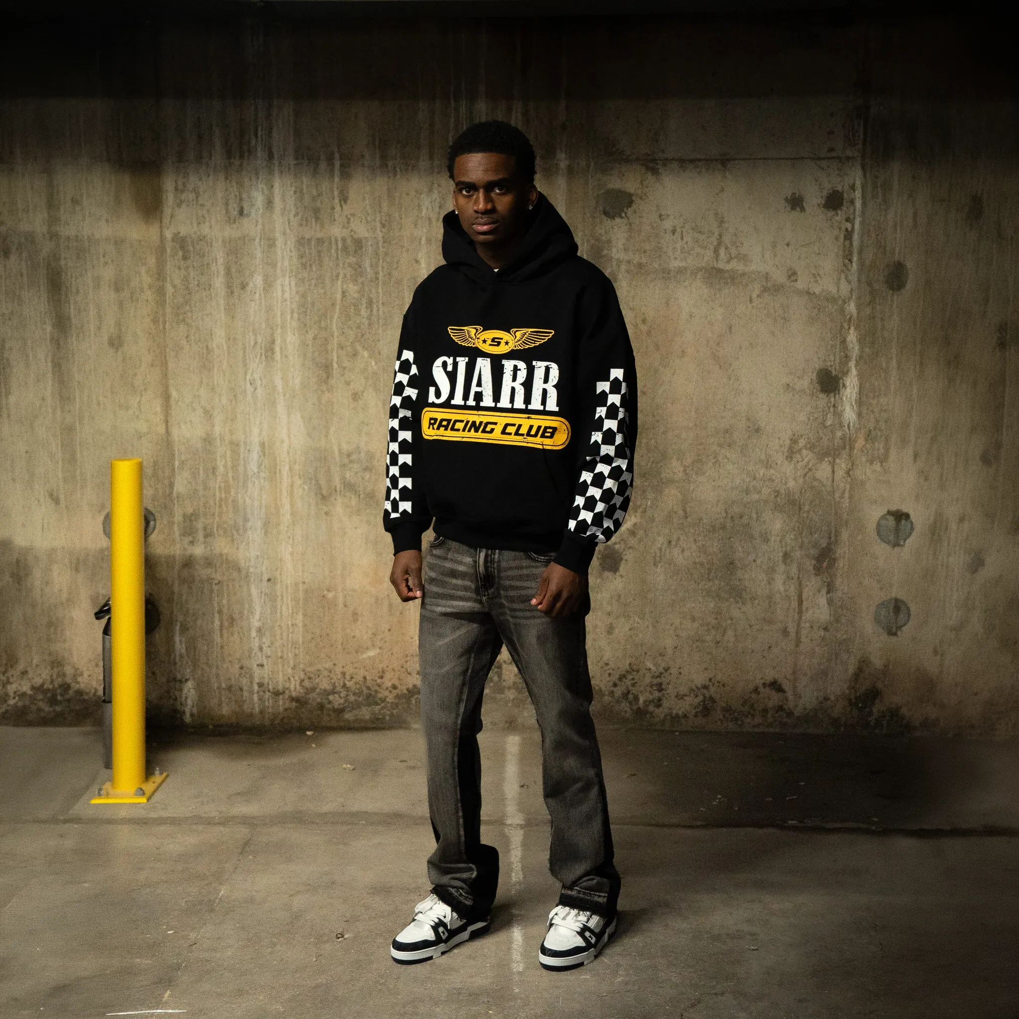 SIARR Racing Club Black Hoodie - Image 3