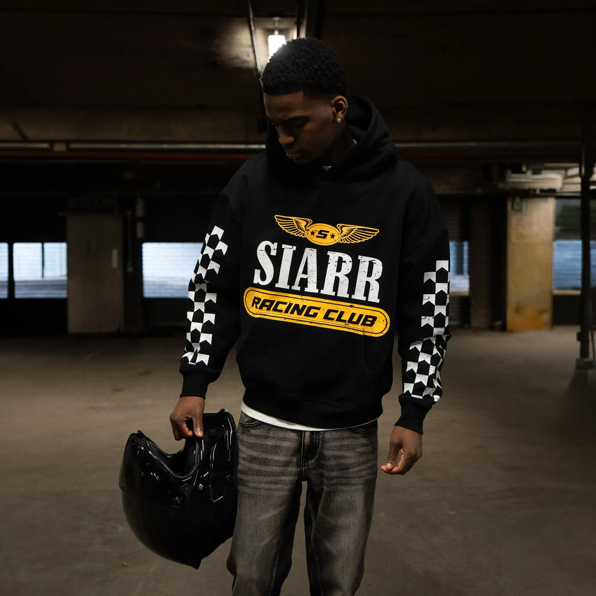 SIARR Racing Club Black Hoodie - Image 5