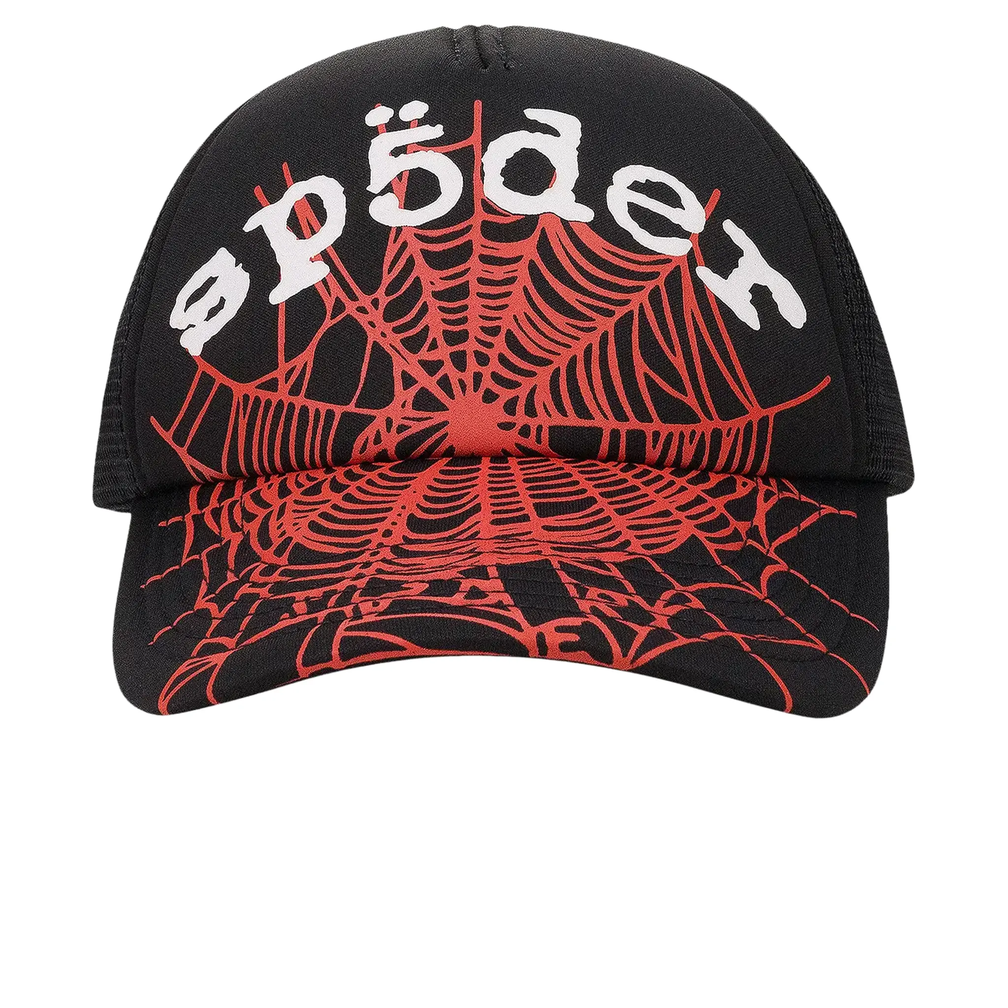 Sp5der OG Web V2 Black Trucker Cap - Image 2