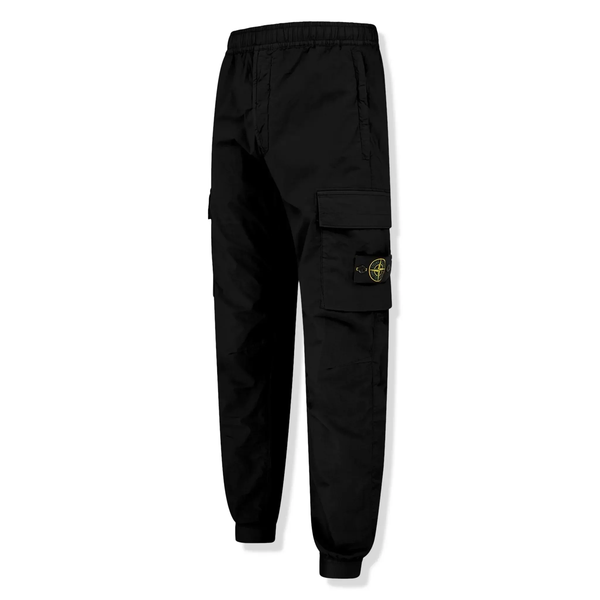 Stone Island Black Cargo Pants - Image 3