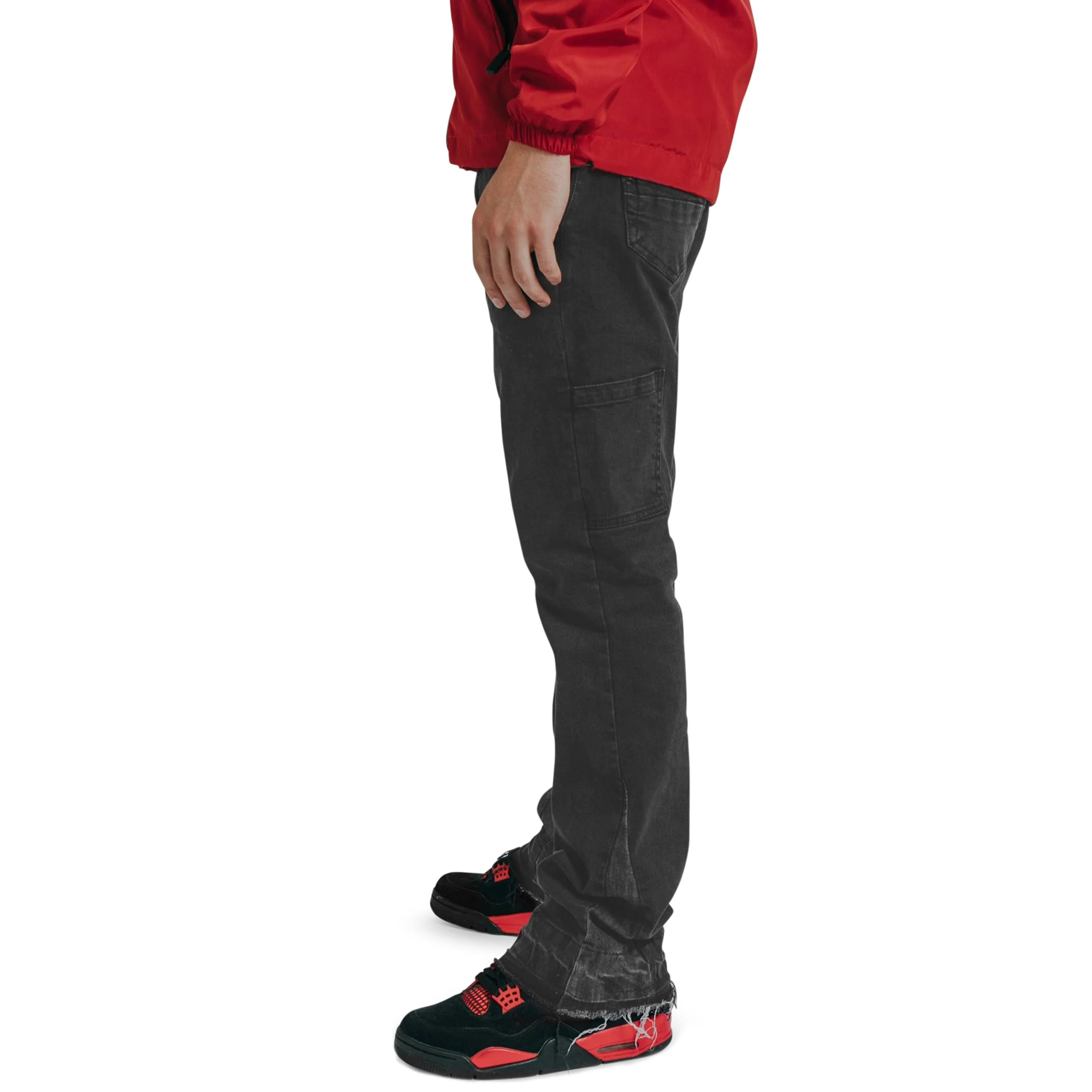 Suavo World Flare Denim Washed Black - Image 3
