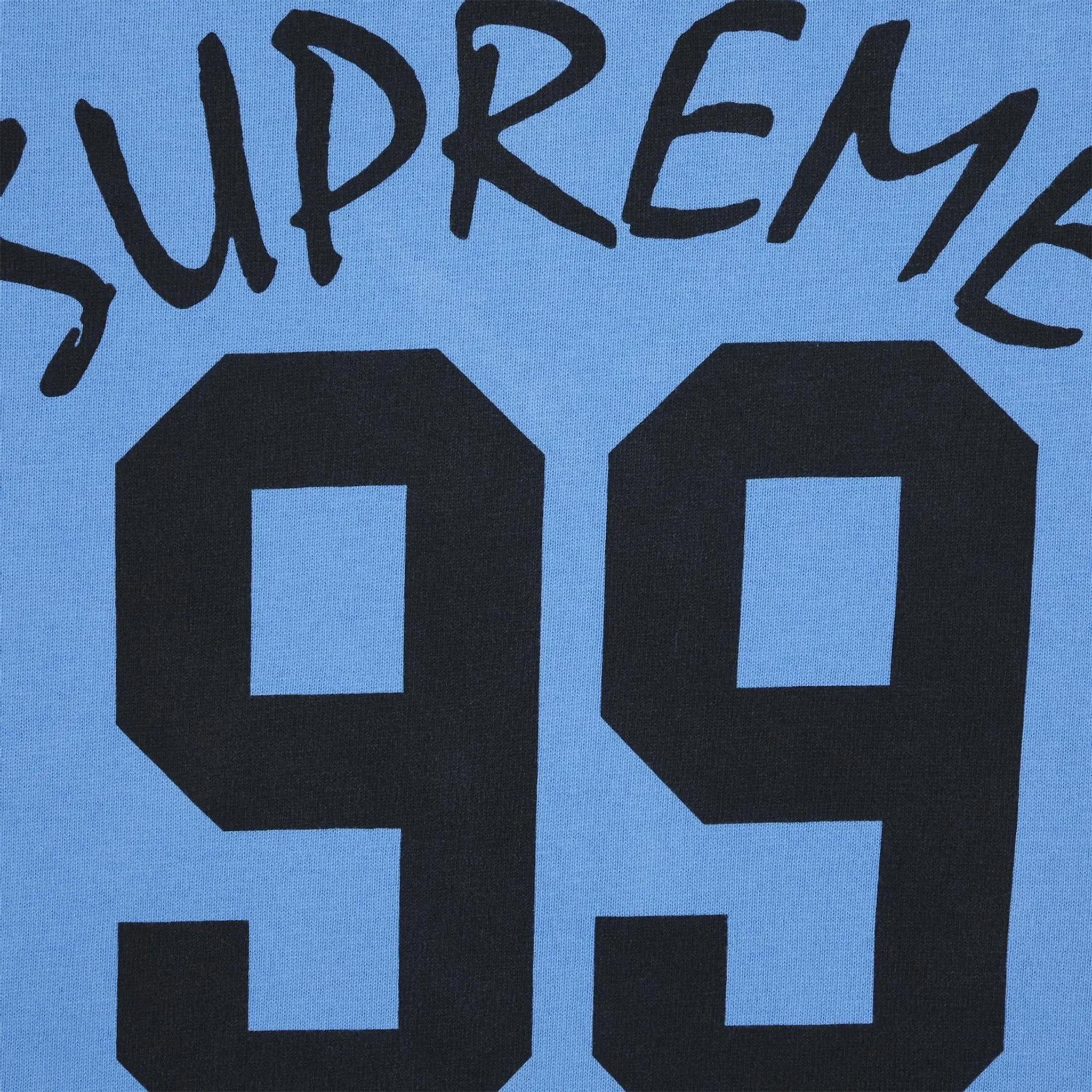 Supreme 99 L/S Blue Football T Shirt - Image 3