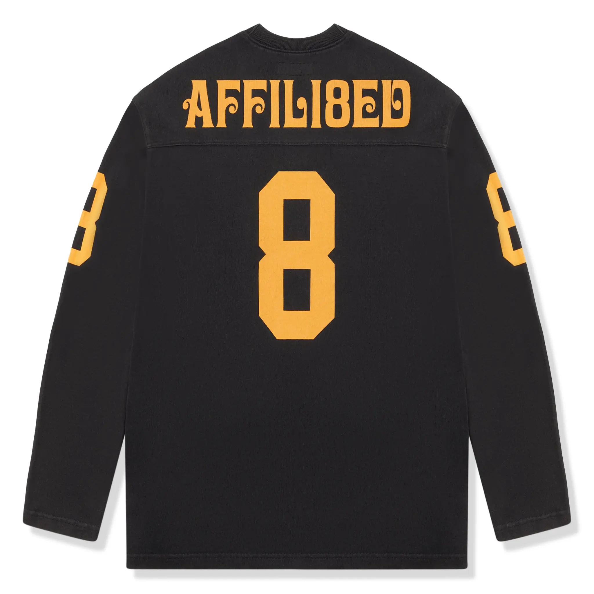 Supreme Affiliated L/S Black Football Top - Image 2
