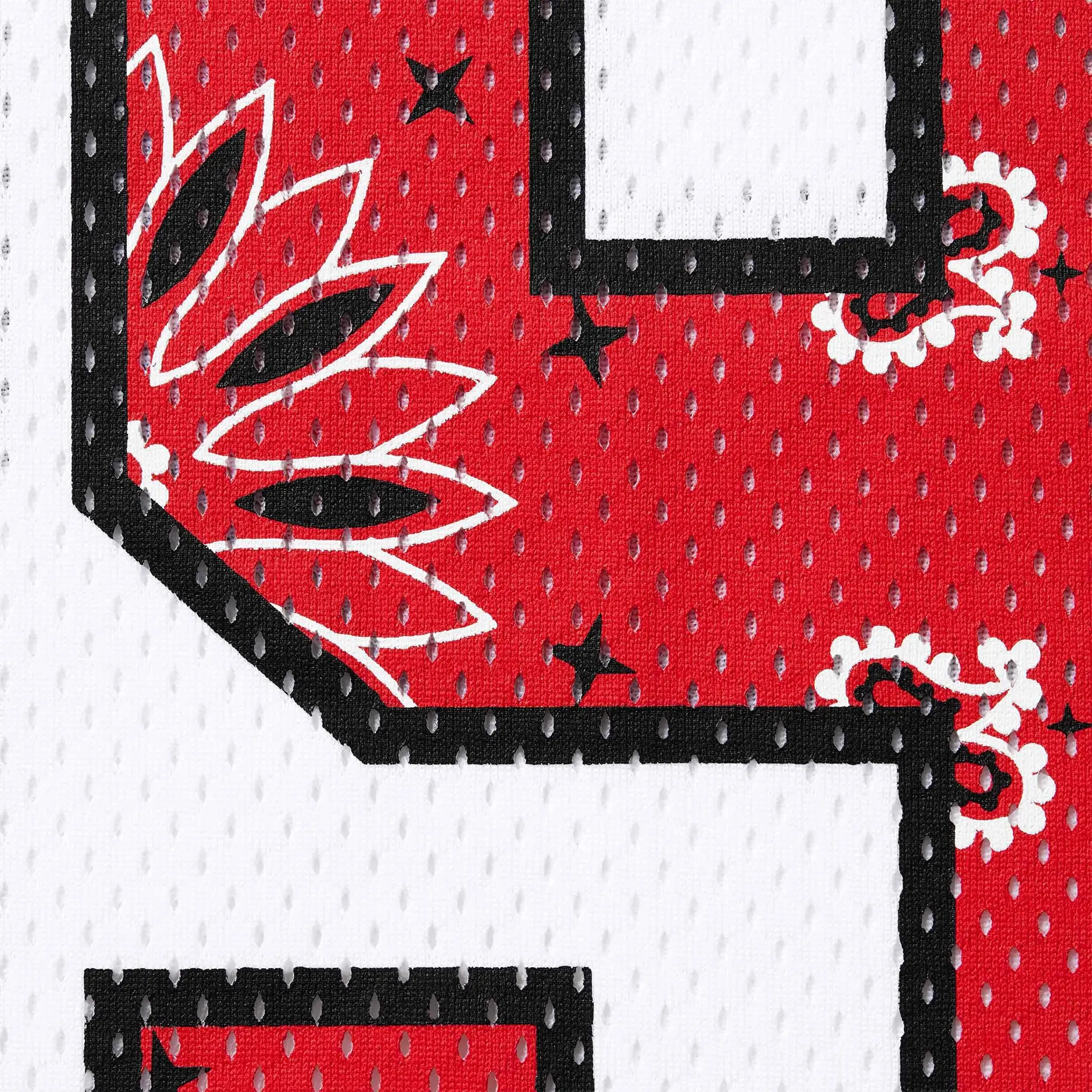 Supreme Bandana White Football Jersey - Image 3