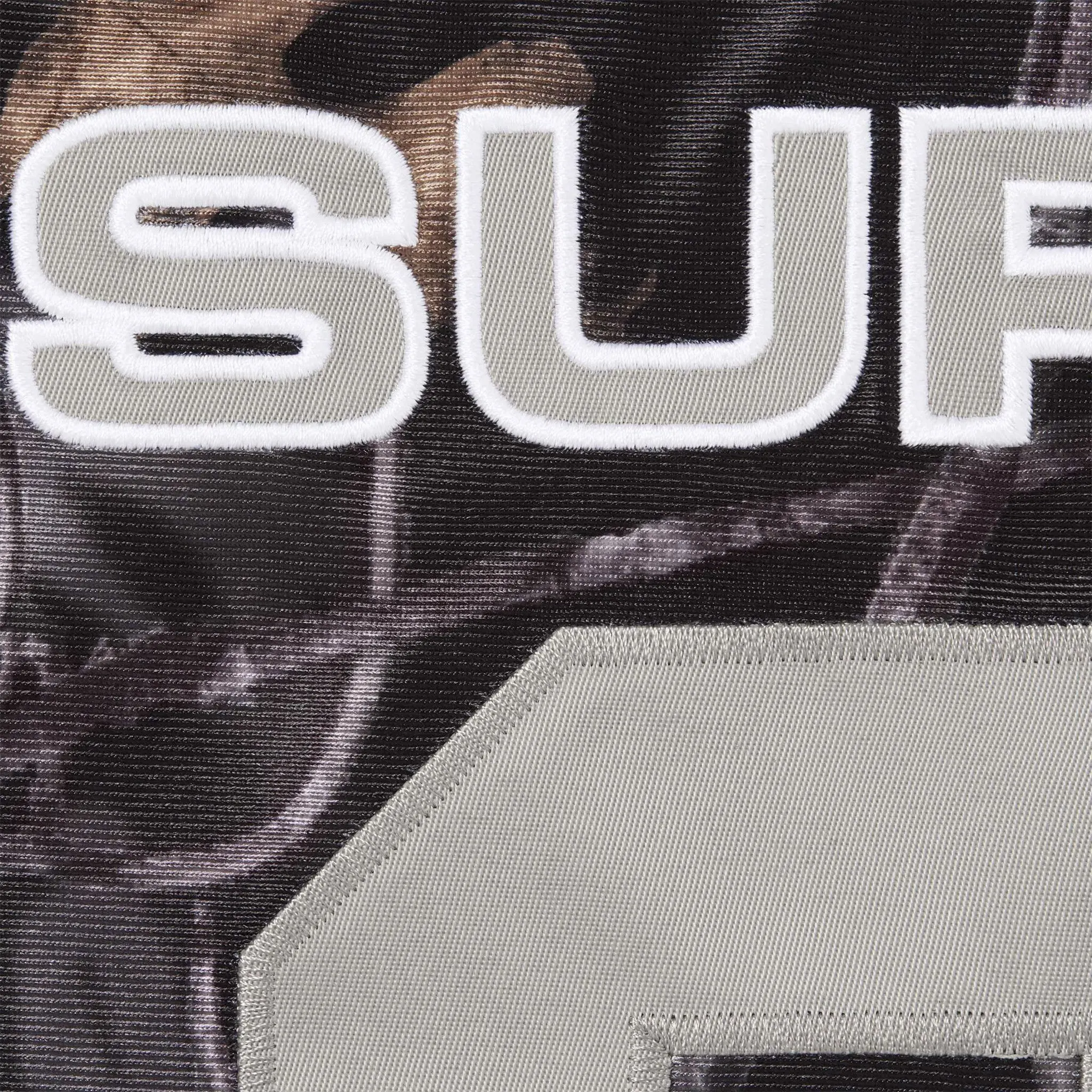 Supreme Breast Cancer Awareness Black Football Jersey - Image 3