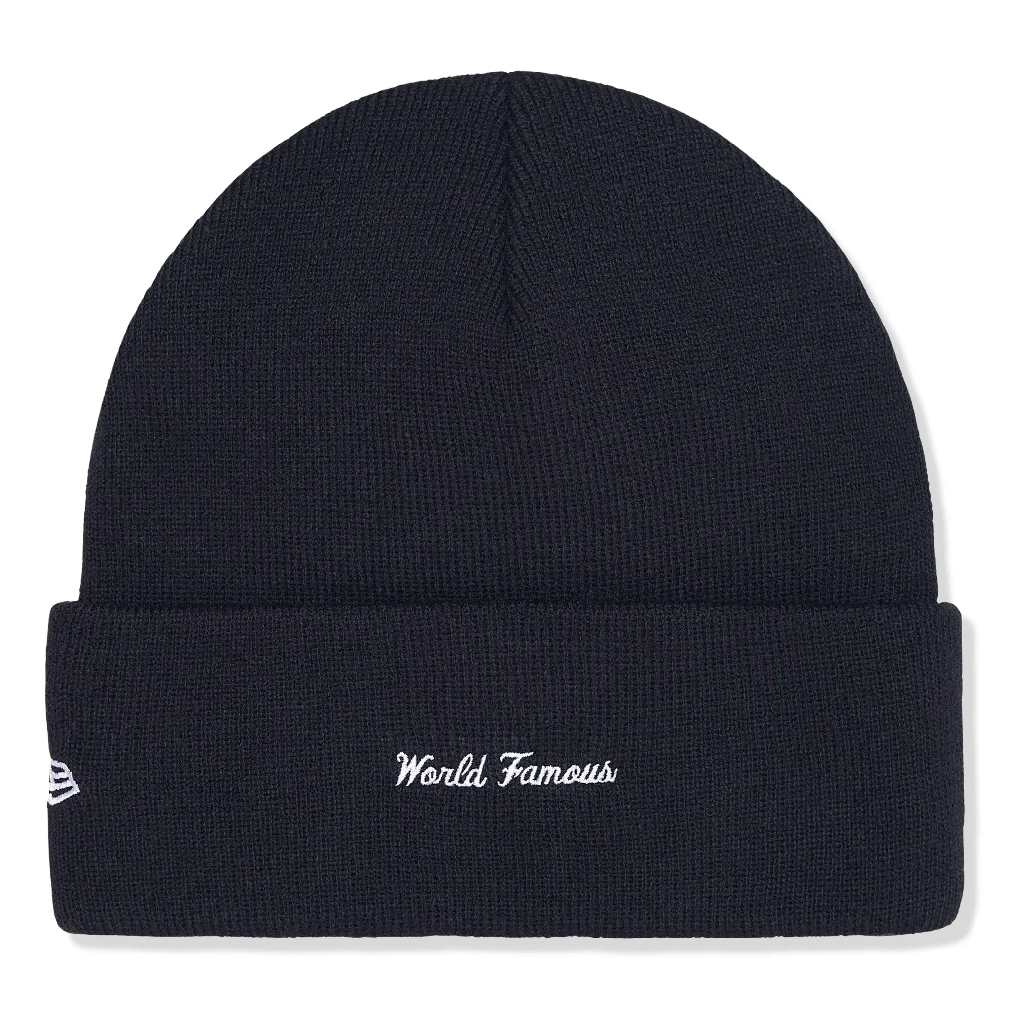 Supreme New Era Box Logo Navy Beanie (FW25) - Image 2