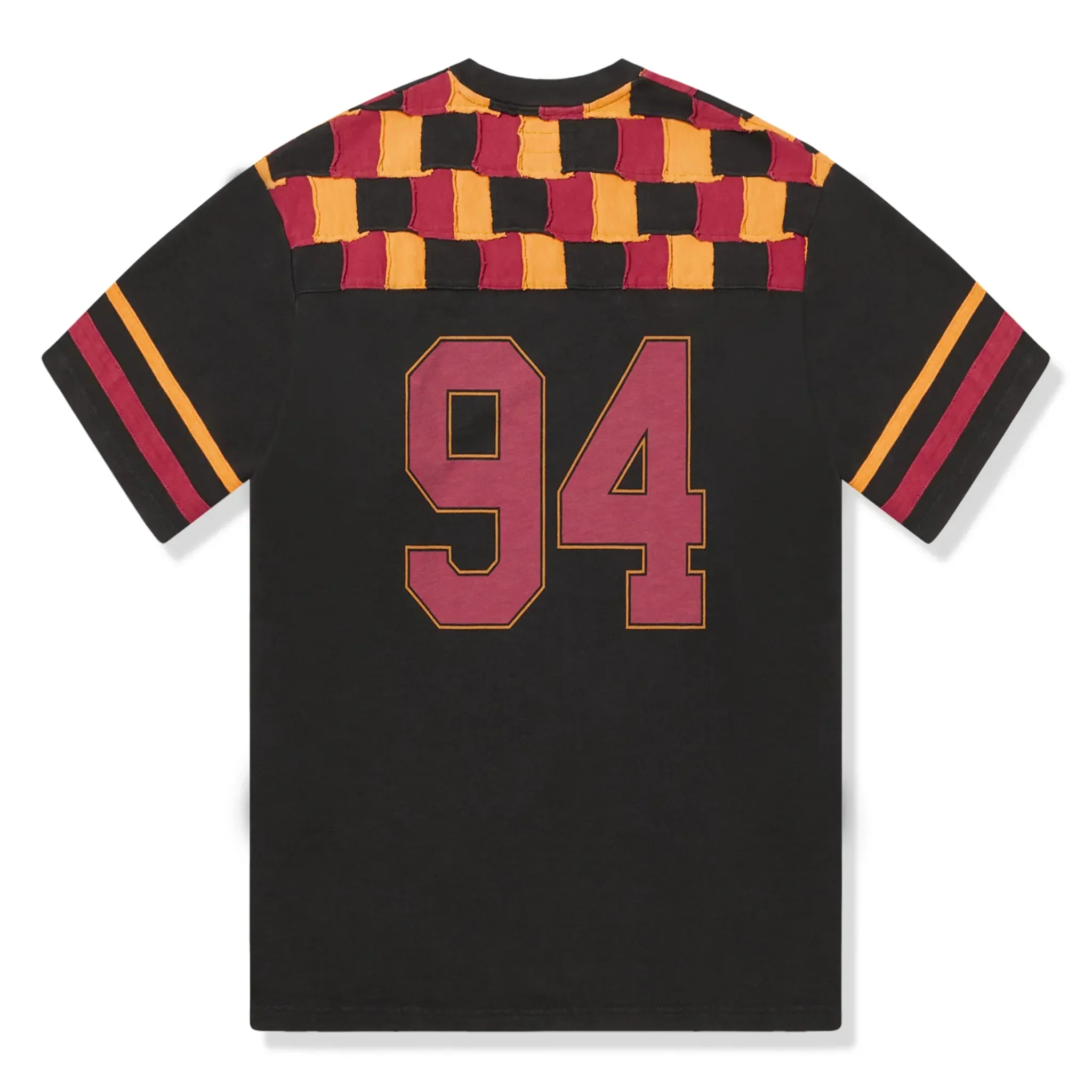 Supreme Patchwork Yoke Black Football T Shirt - Image 2