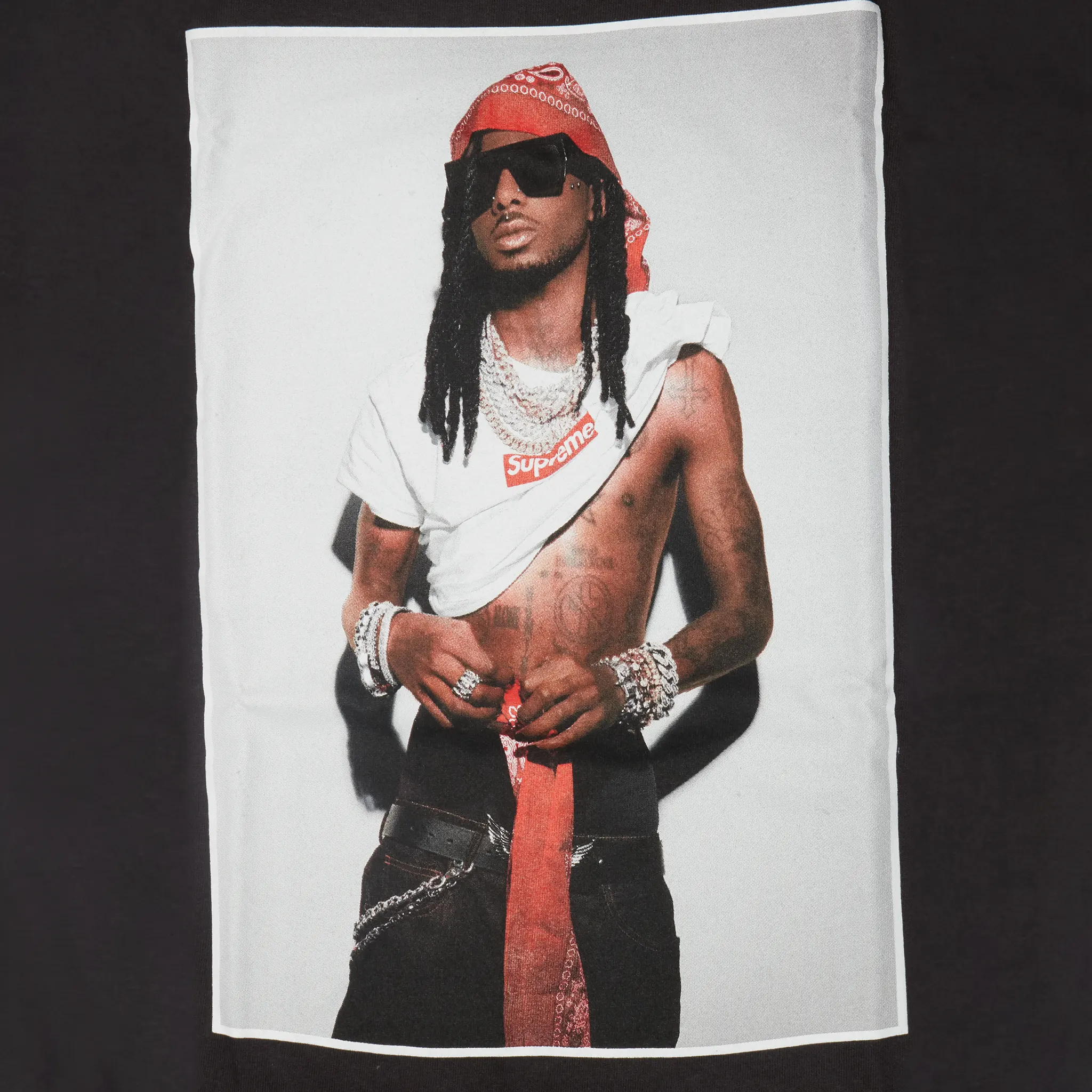 Supreme Playboi Carti Black T Shirt - Image 3