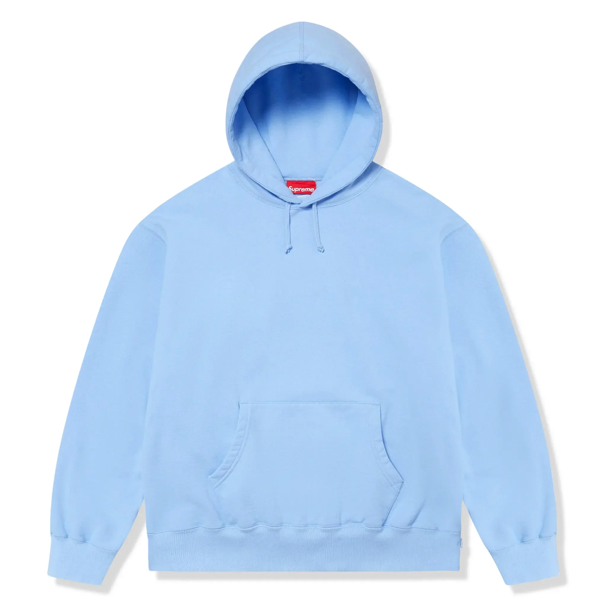 Supreme Satin Applique Light Blue Hoodie & Sweatpants (FW24) - Image 3