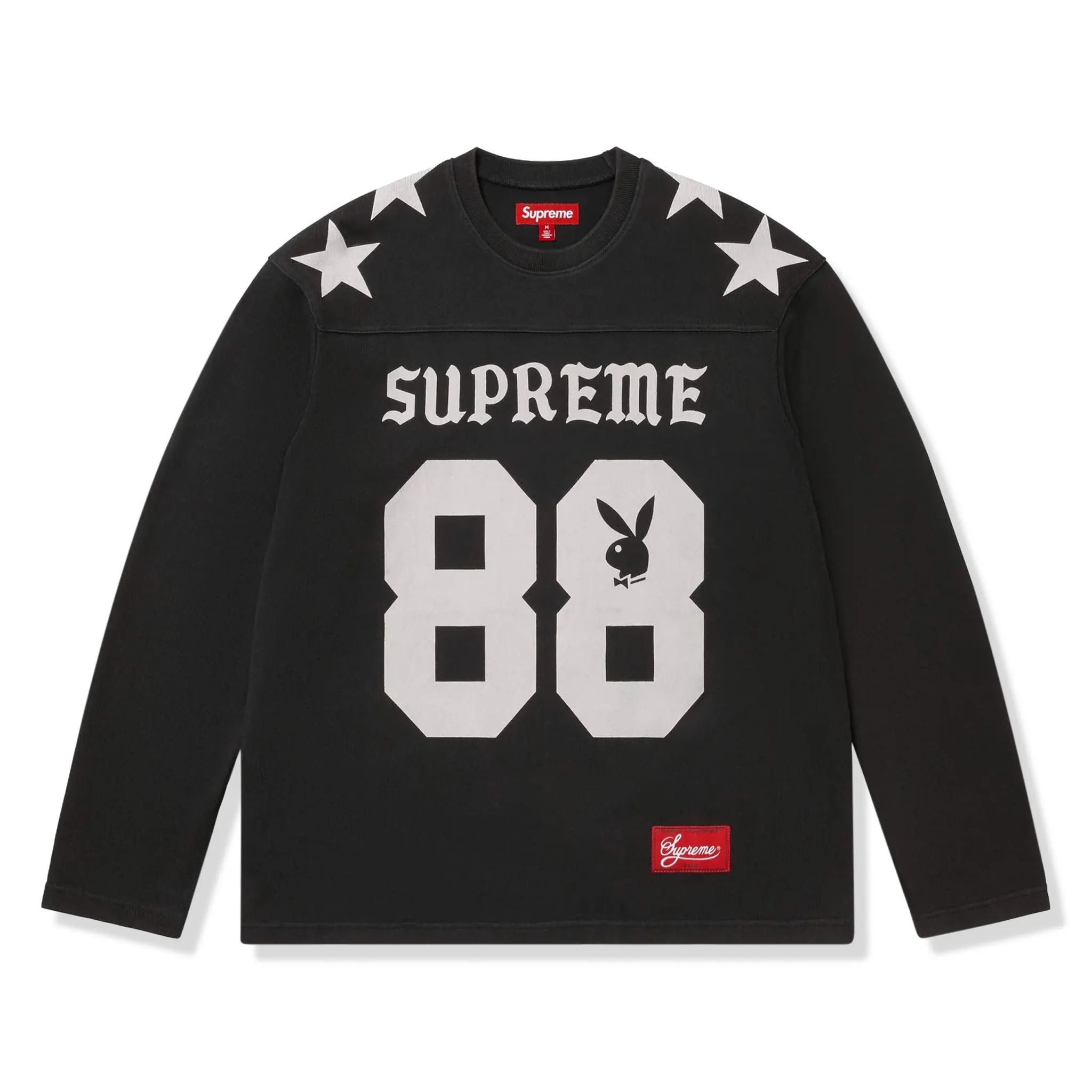 Supreme x Playboy L/S Black Football Top (SS26)