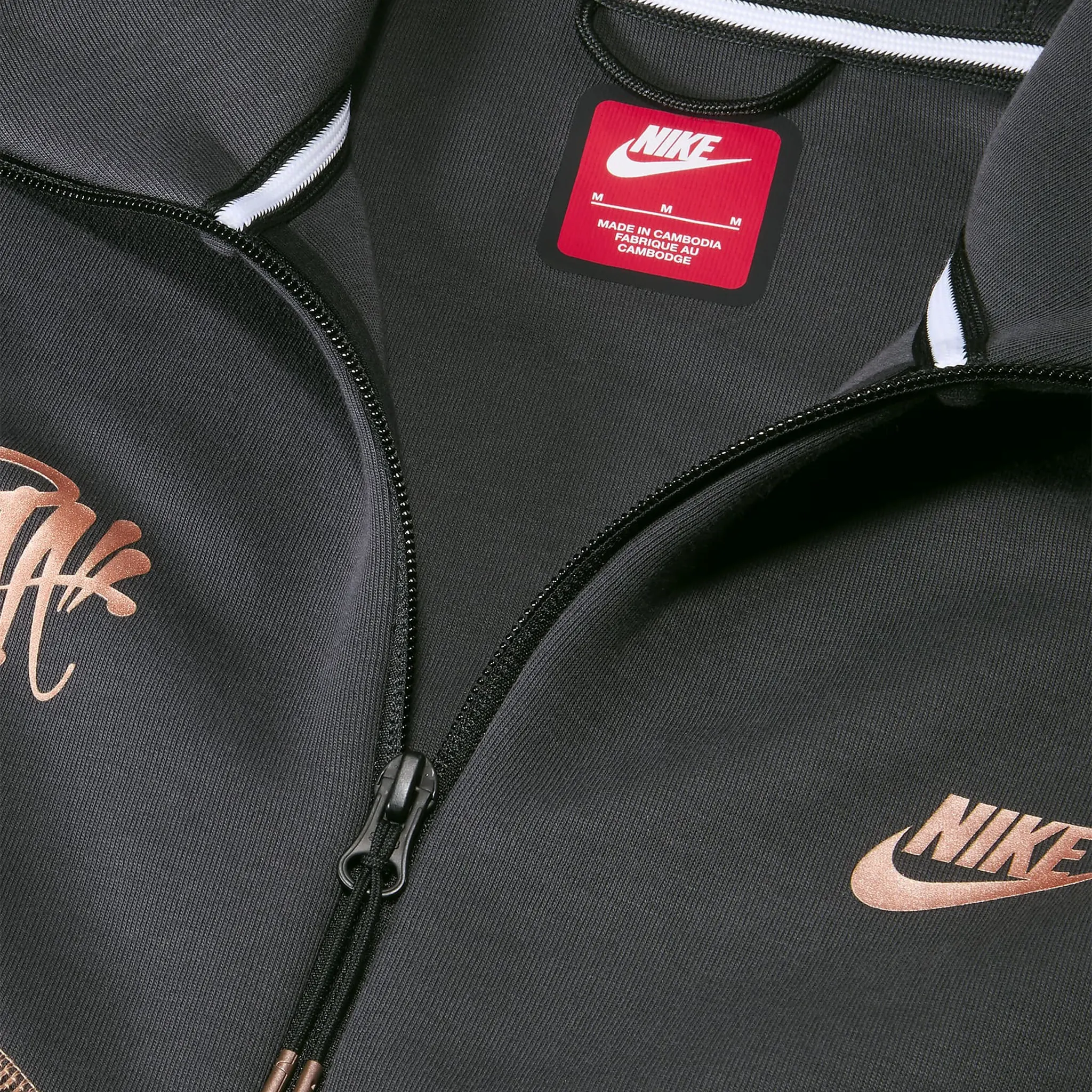 Syna World x Nike Central Cee Tech Fleece Black Tracksuit - Image 15