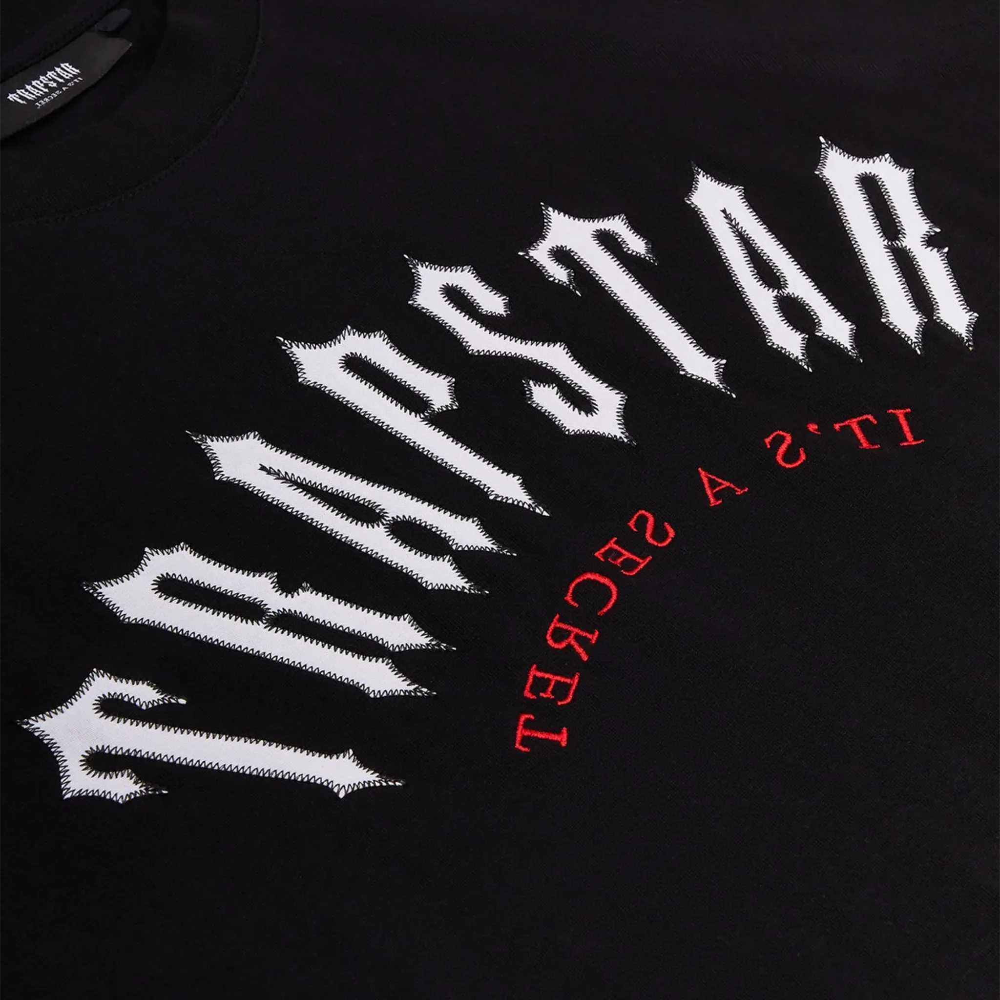 Trapstar Arch Mesh Black T Shirt & Shorts - Image 3
