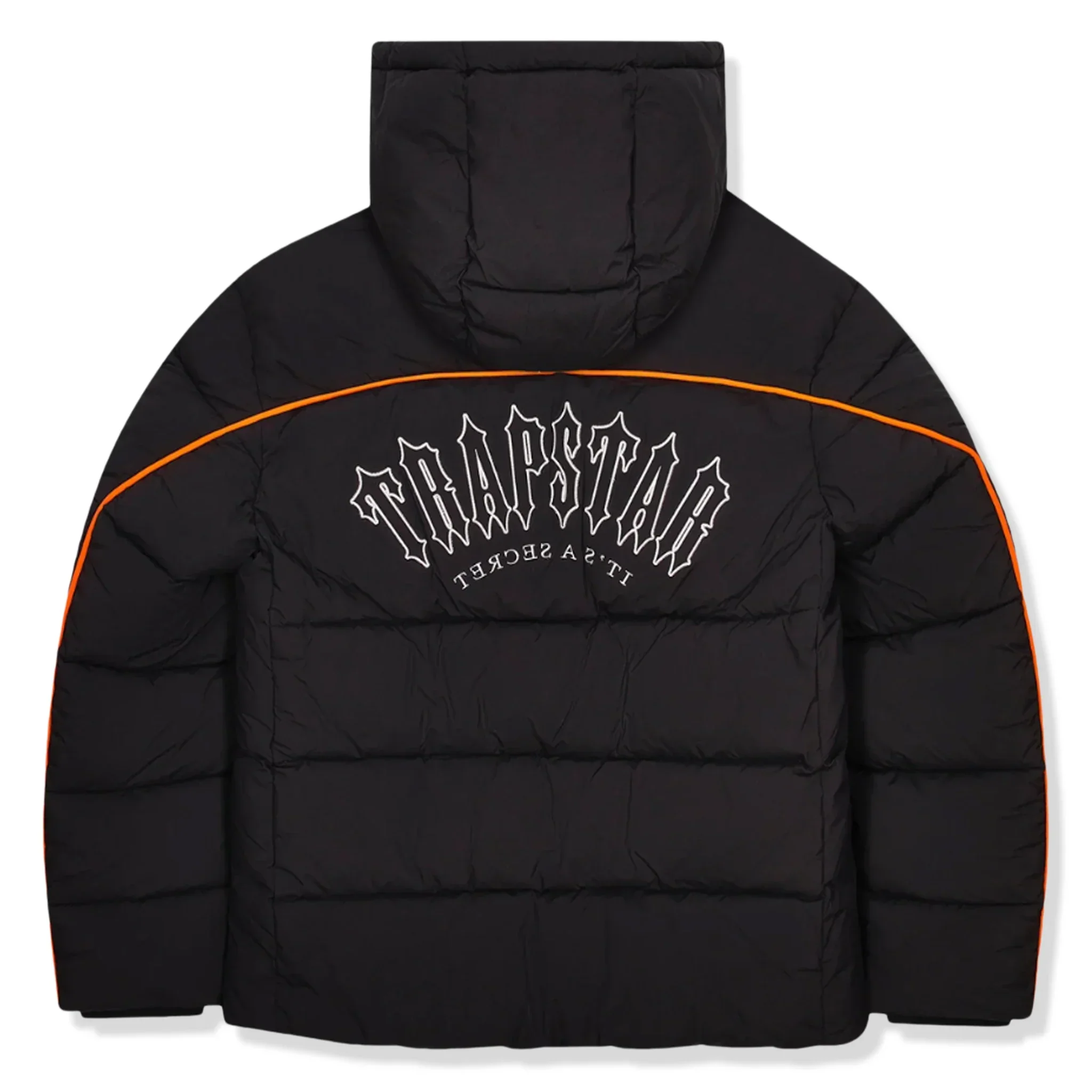 Trapstar Irongate Arch Piping Black Puffer Jacket - Image 2
