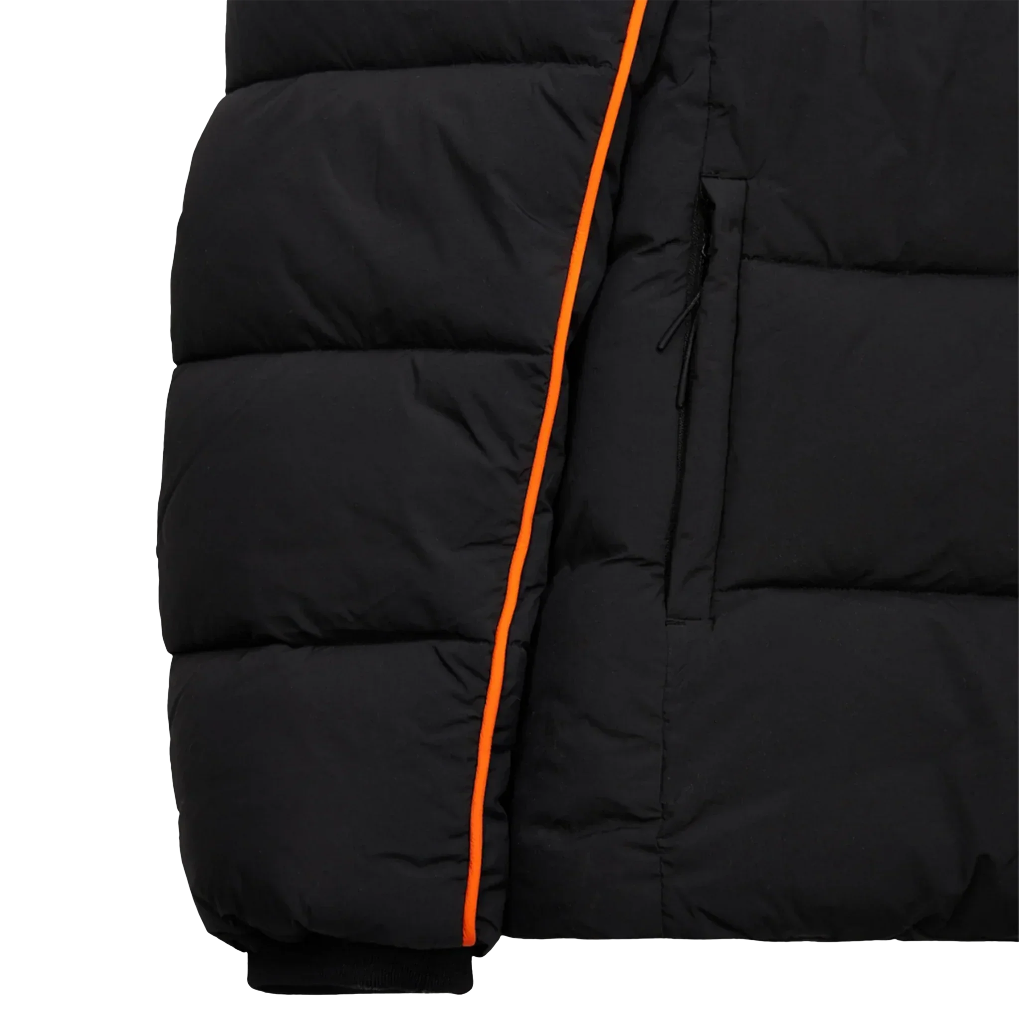 Trapstar Irongate Arch Piping Black Puffer Jacket - Image 5