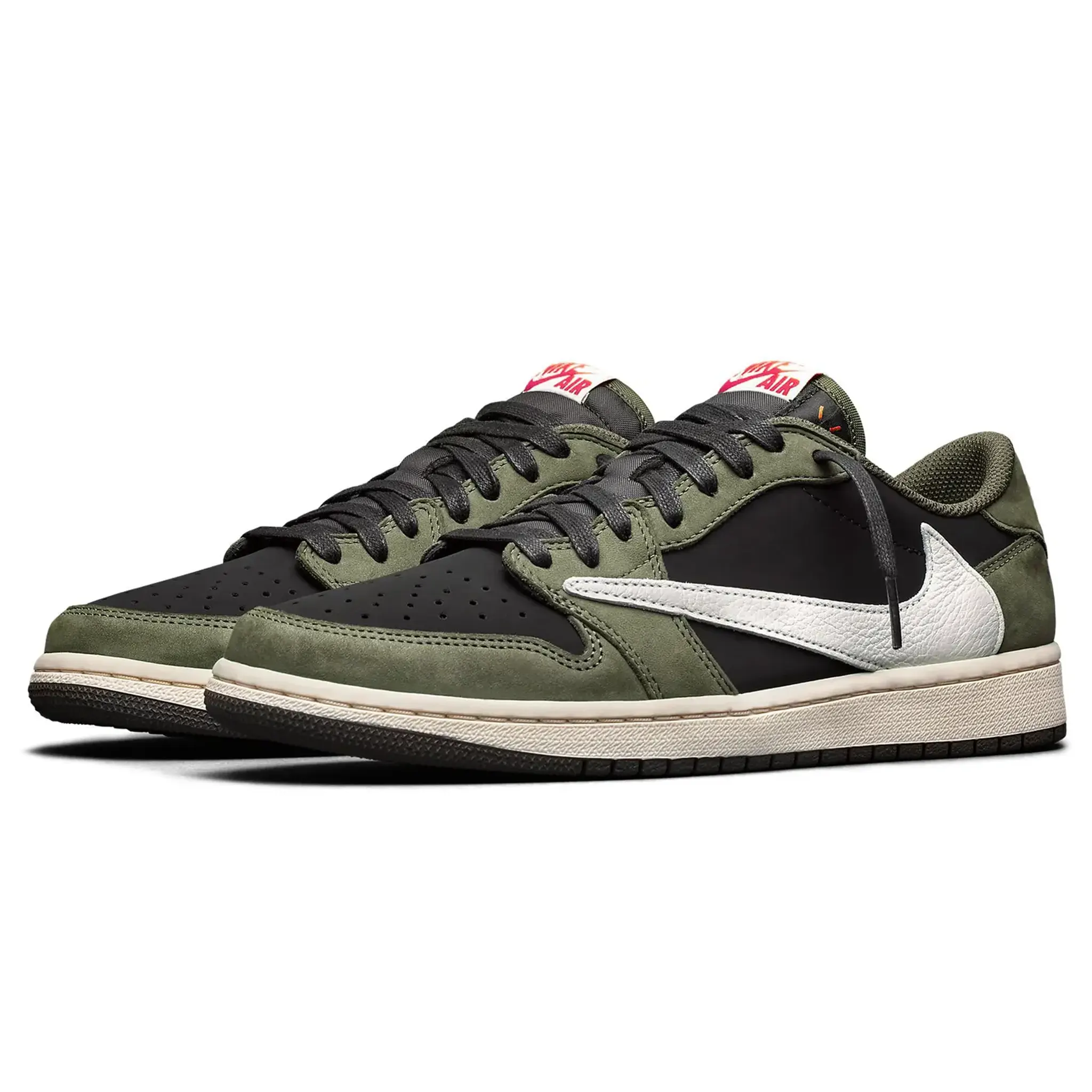 Travis Scott x Air Jordan 1 Low OG Black Olive - Image 2