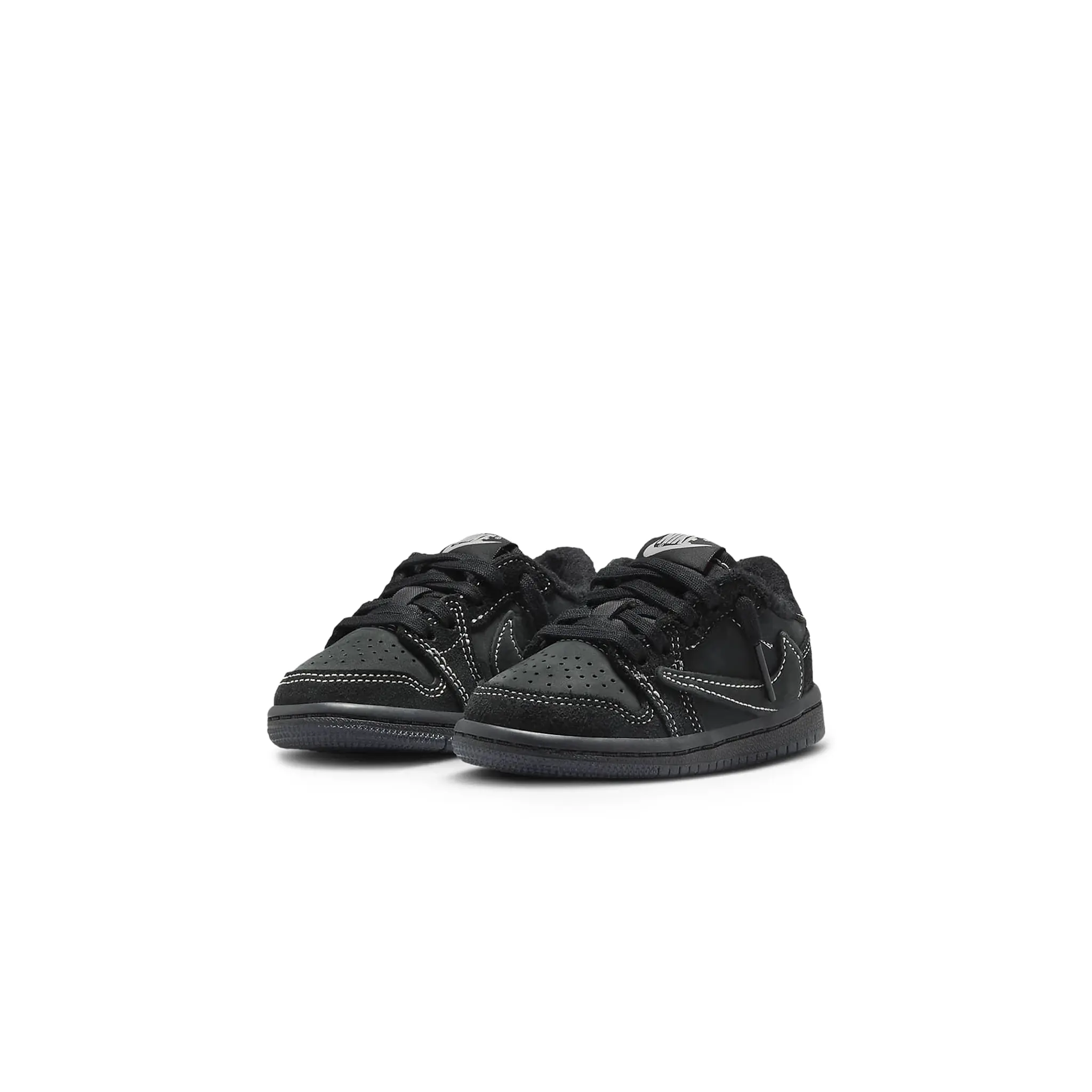 Travis Scott x Air Jordan 1 Low OG SP Black Phantom (TD) - Image 2