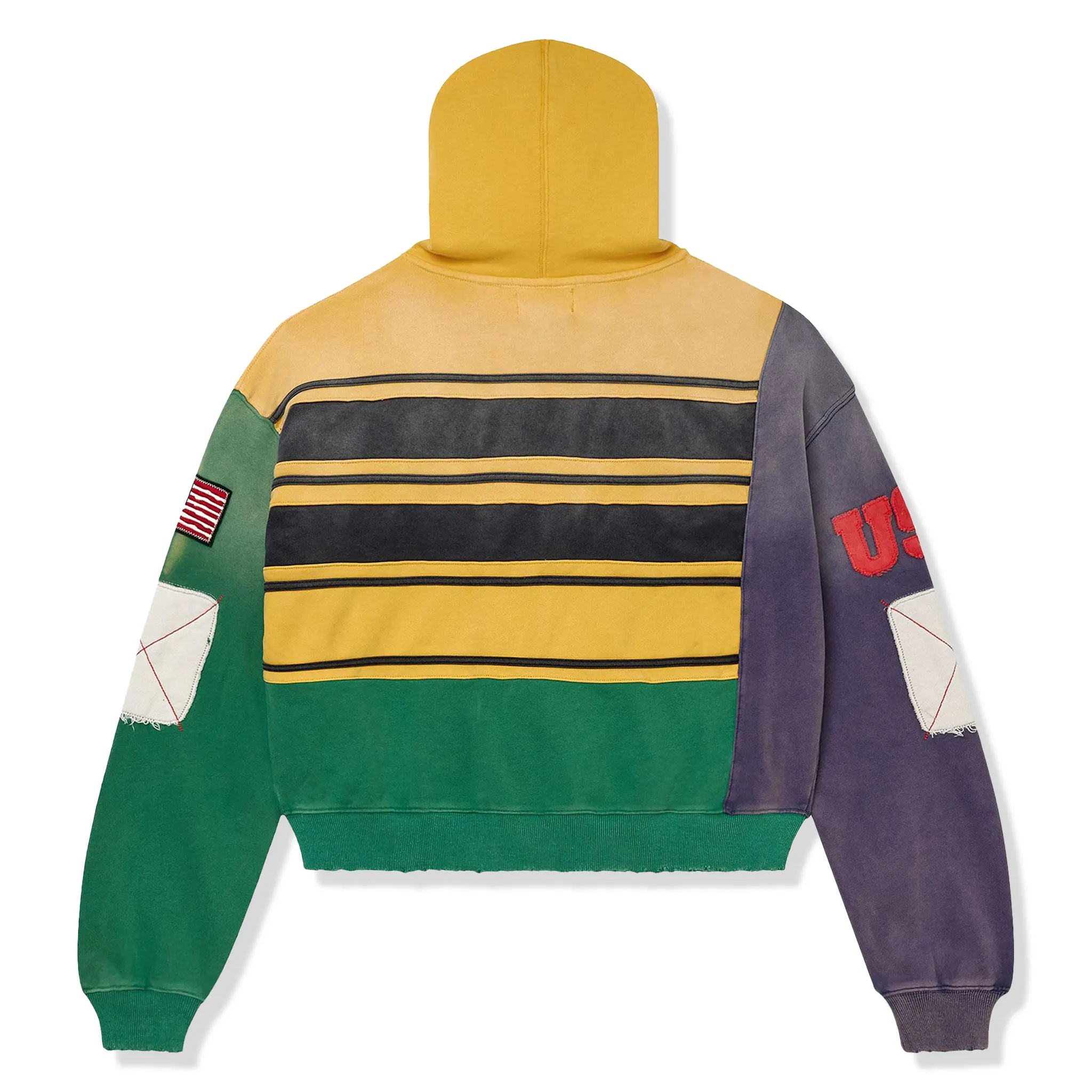 Vale Forever Collage Mardi Gras Zip-Up Hoodie - Image 2