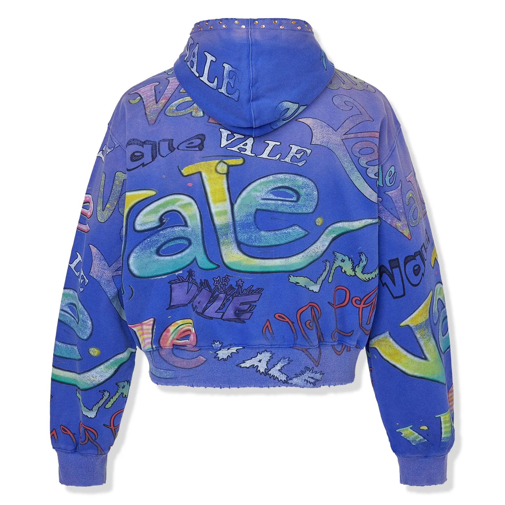 Vale Forever Valley Dreams Iceberg Blue Zip-Up Hoodie - Image 2