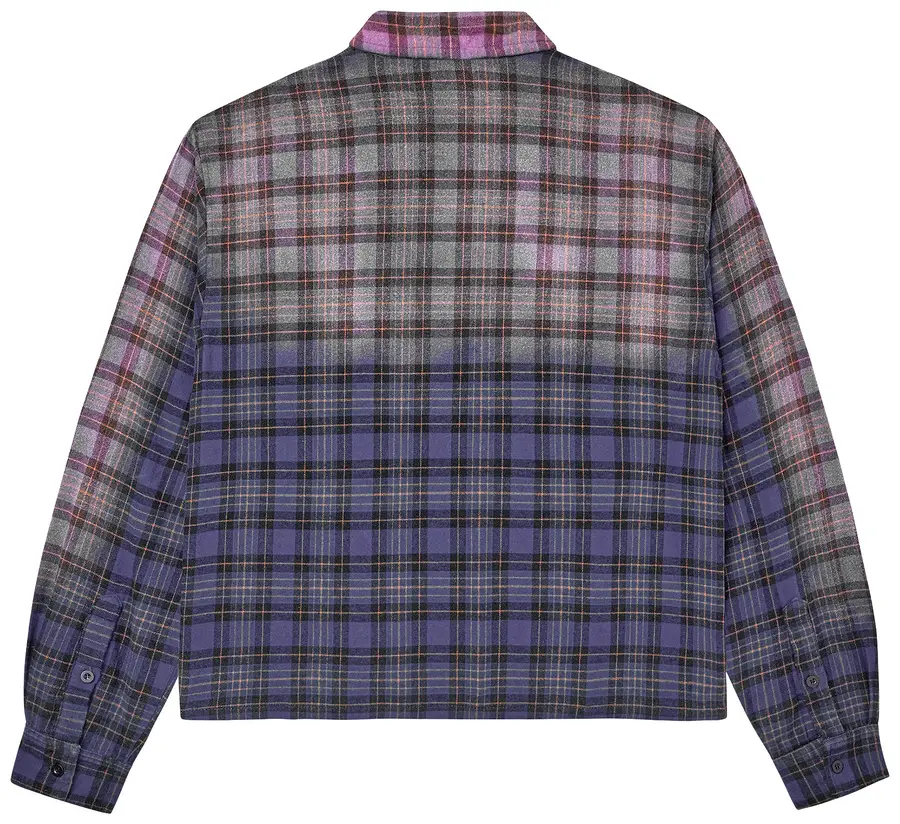 Vale Forever Valley Dreams Inferno Blue Flannel Shirt - Image 2